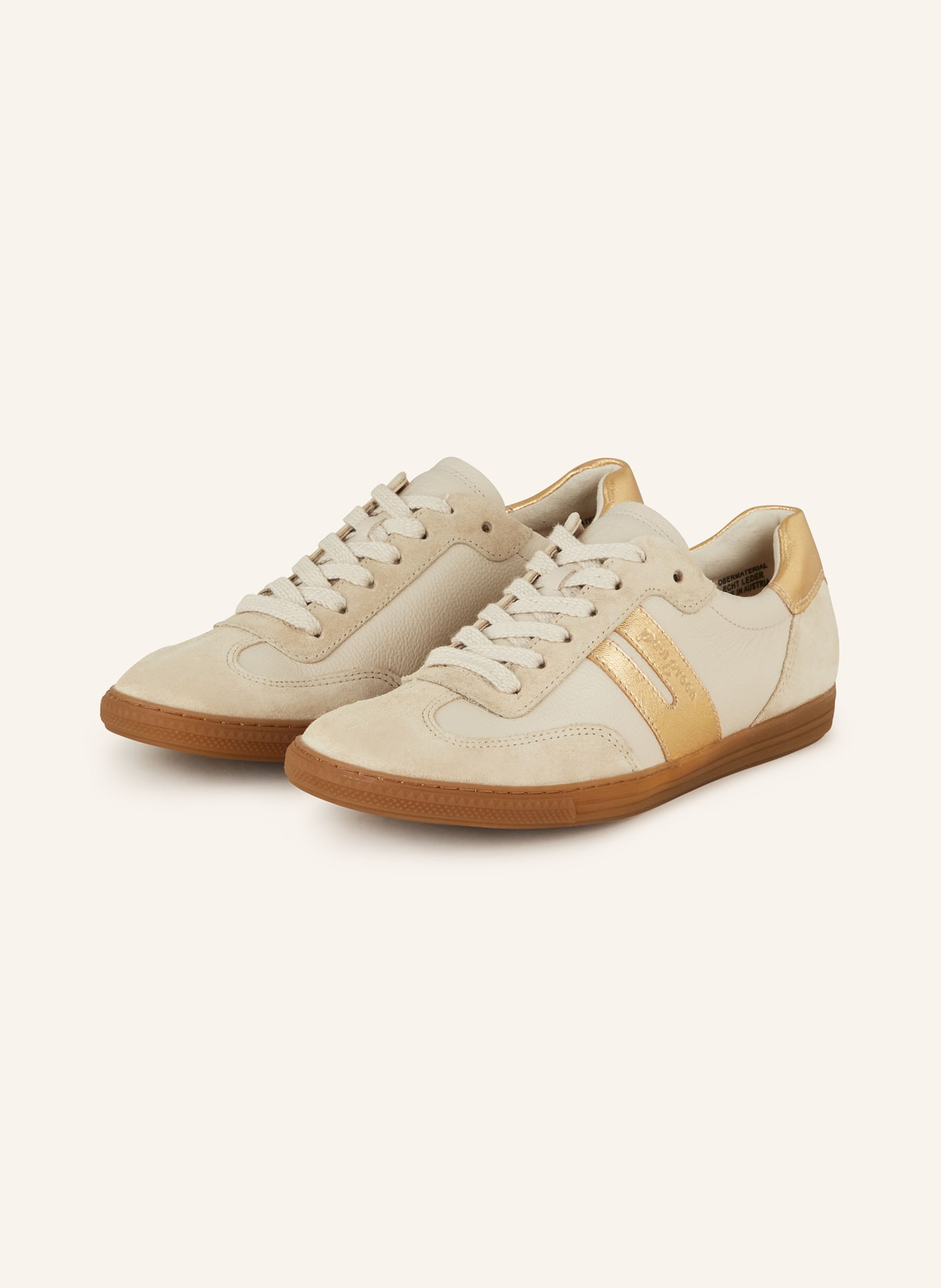paul green Sneakers, Color: BEIGE/ GOLD (Image 1)