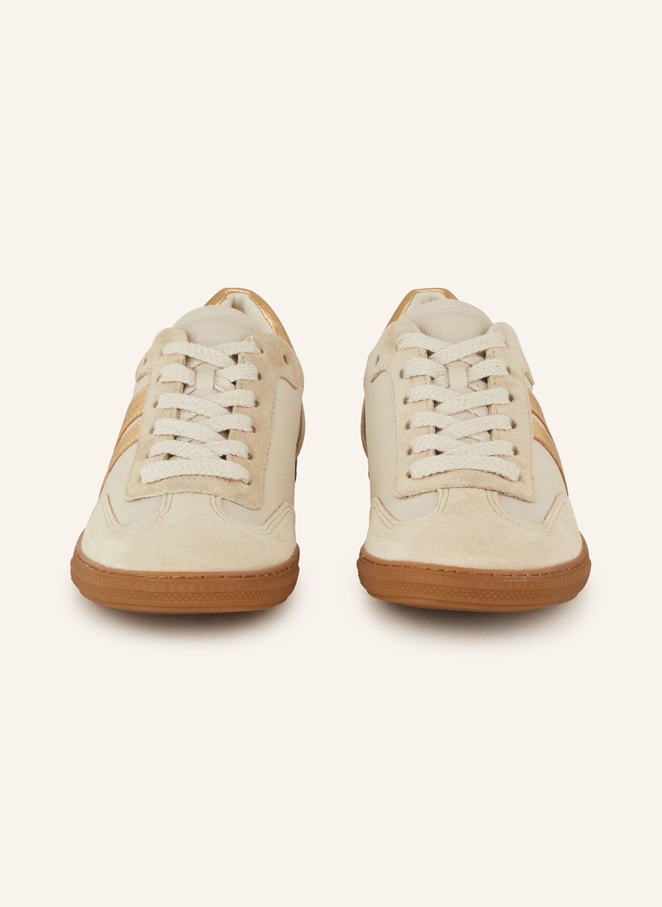 paul green Sneakers, Color: BEIGE/ GOLD (Image 3)
