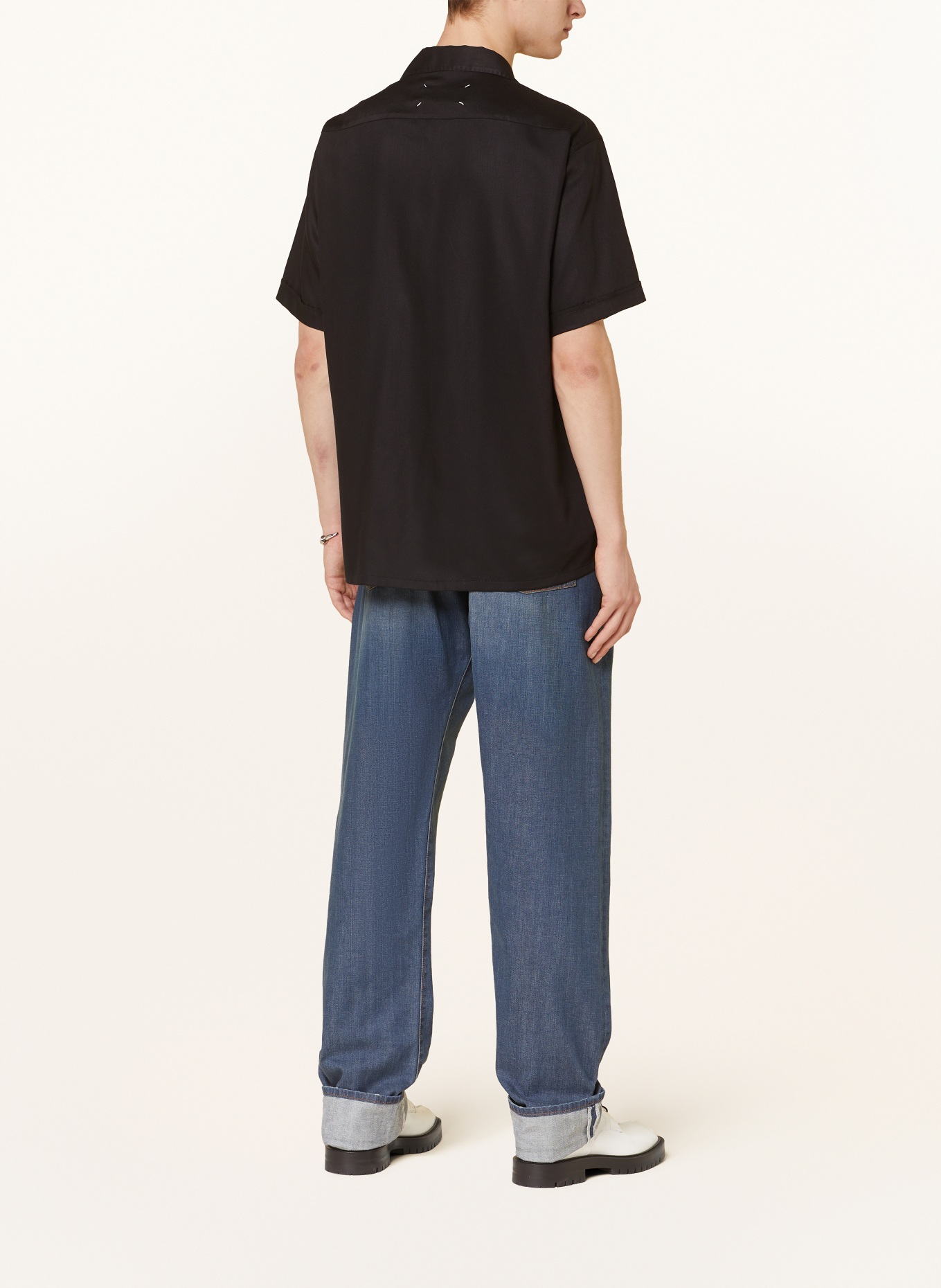 Maison Margiela Resort shirt comfort fit, Color: BLACK (Image 3)