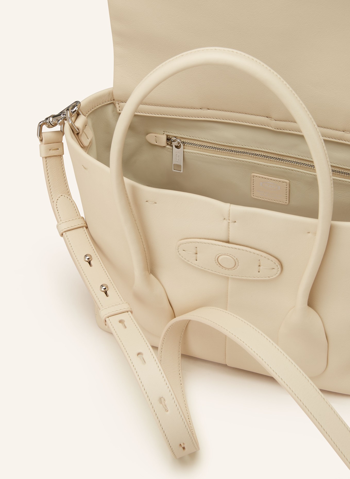 TOD'S Handbag DI BAG REVERSE SMALL, Color: CREAM (Image 3)