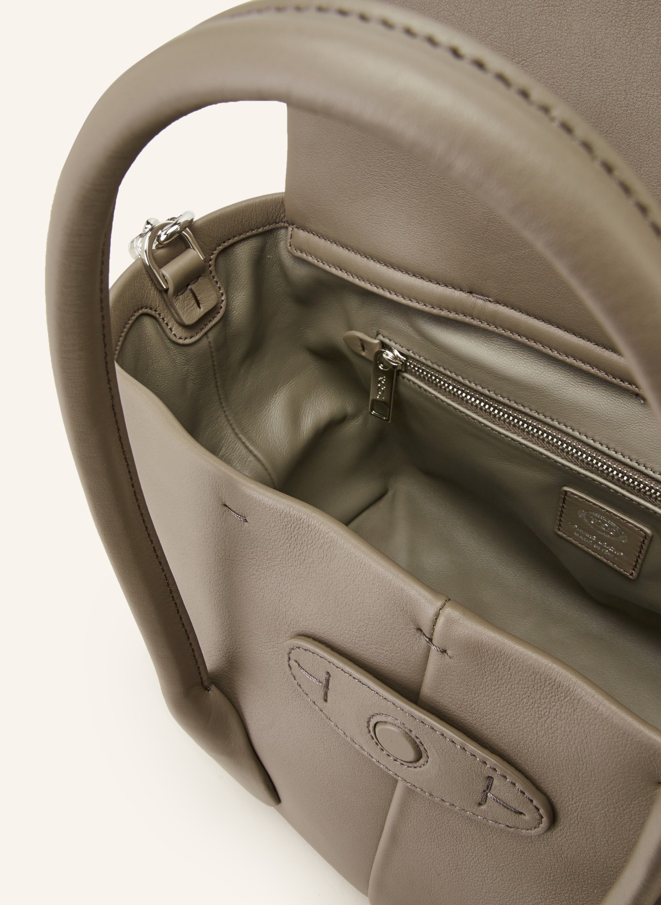TOD'S Handtasche DI BAG REVERSE SMALL, Farbe: GRAU (Bild 3)