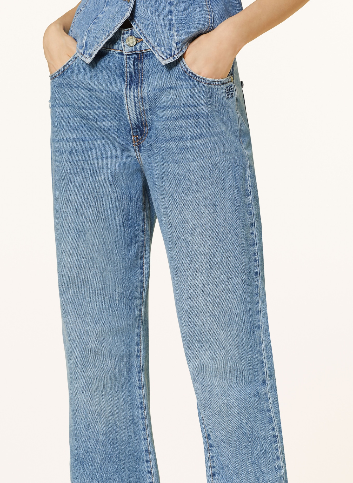 RIANI Straight jeans, Color: 410 bleached blue (Image 5)