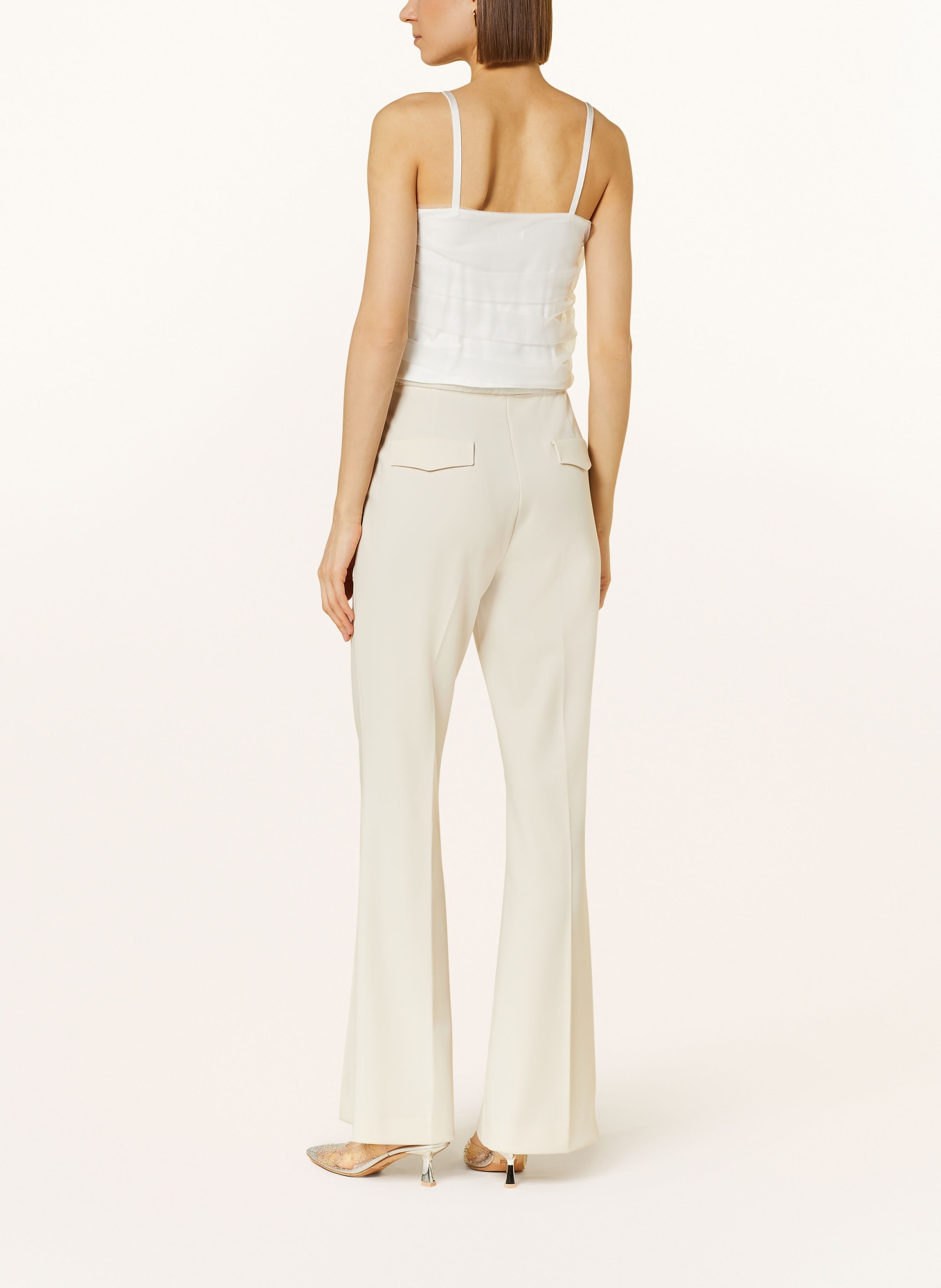 RIANI Bootcut trousers, Color: CREAM (Image 3)