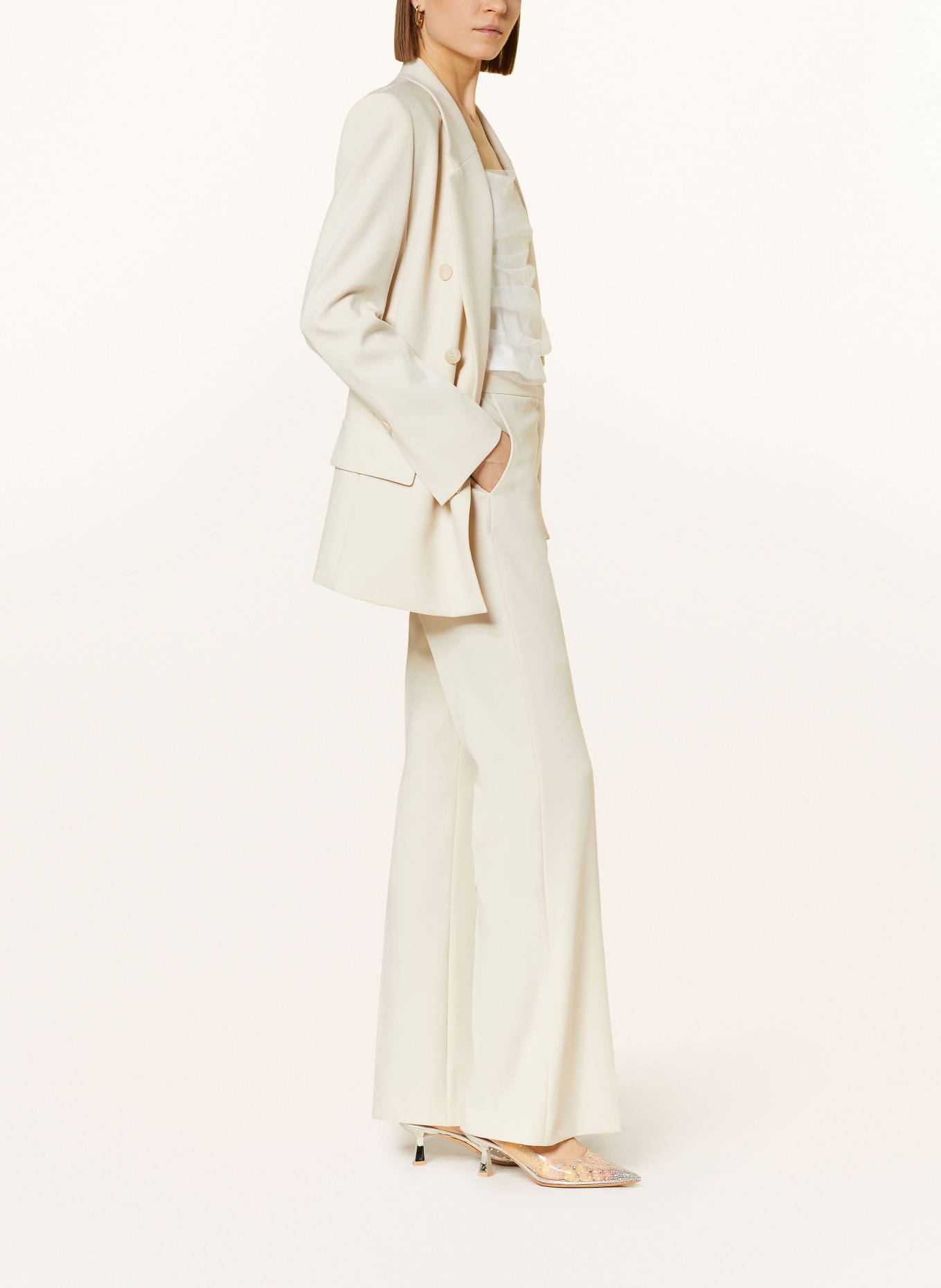 RIANI Bootcut trousers, Color: CREAM (Image 4)