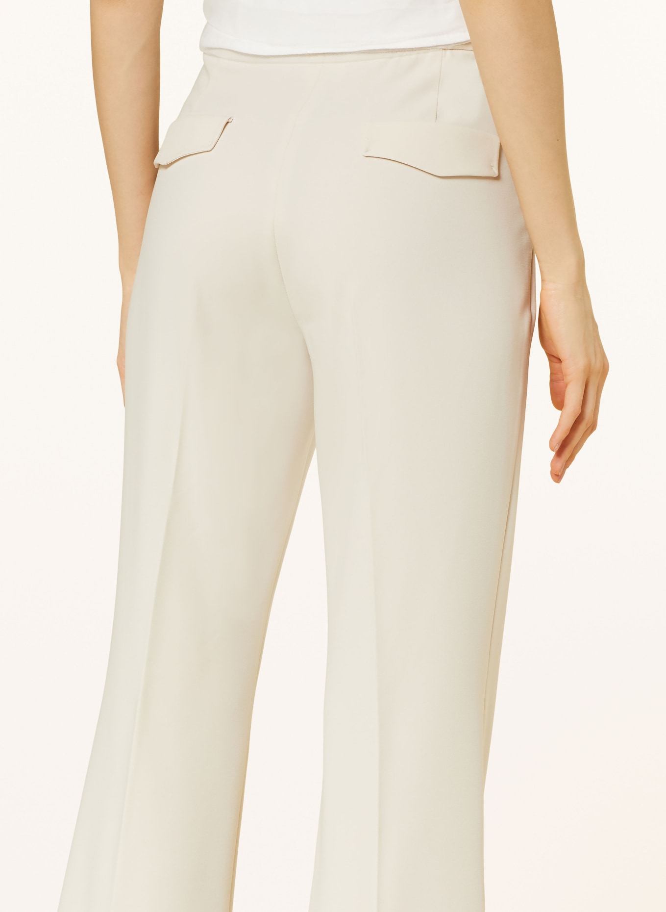 RIANI Bootcut trousers, Color: CREAM (Image 5)