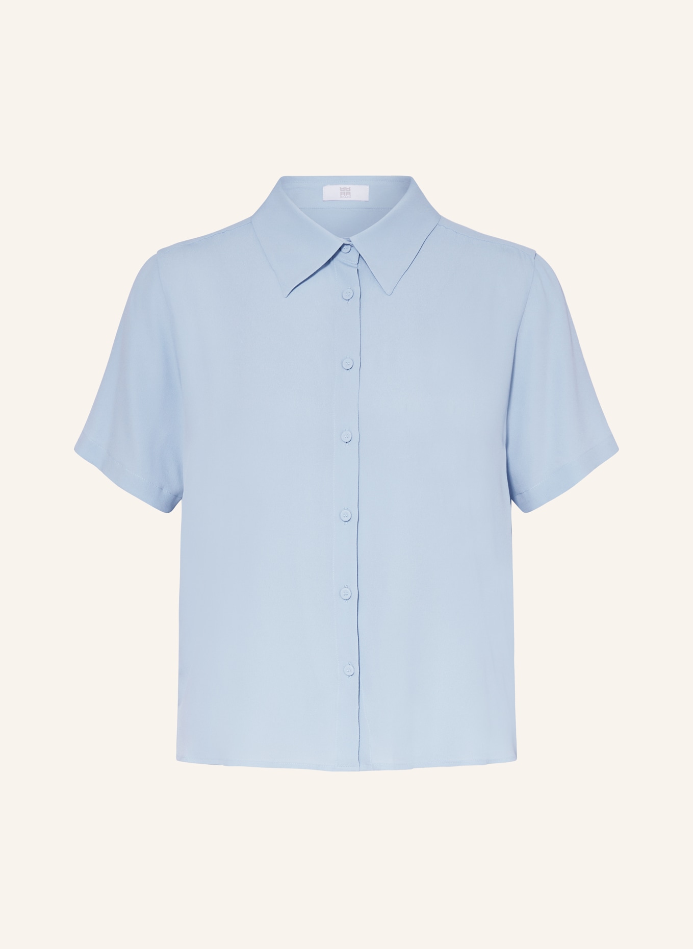 RIANI Shirt blouse with silk, Color: LIGHT BLUE (Image 1)