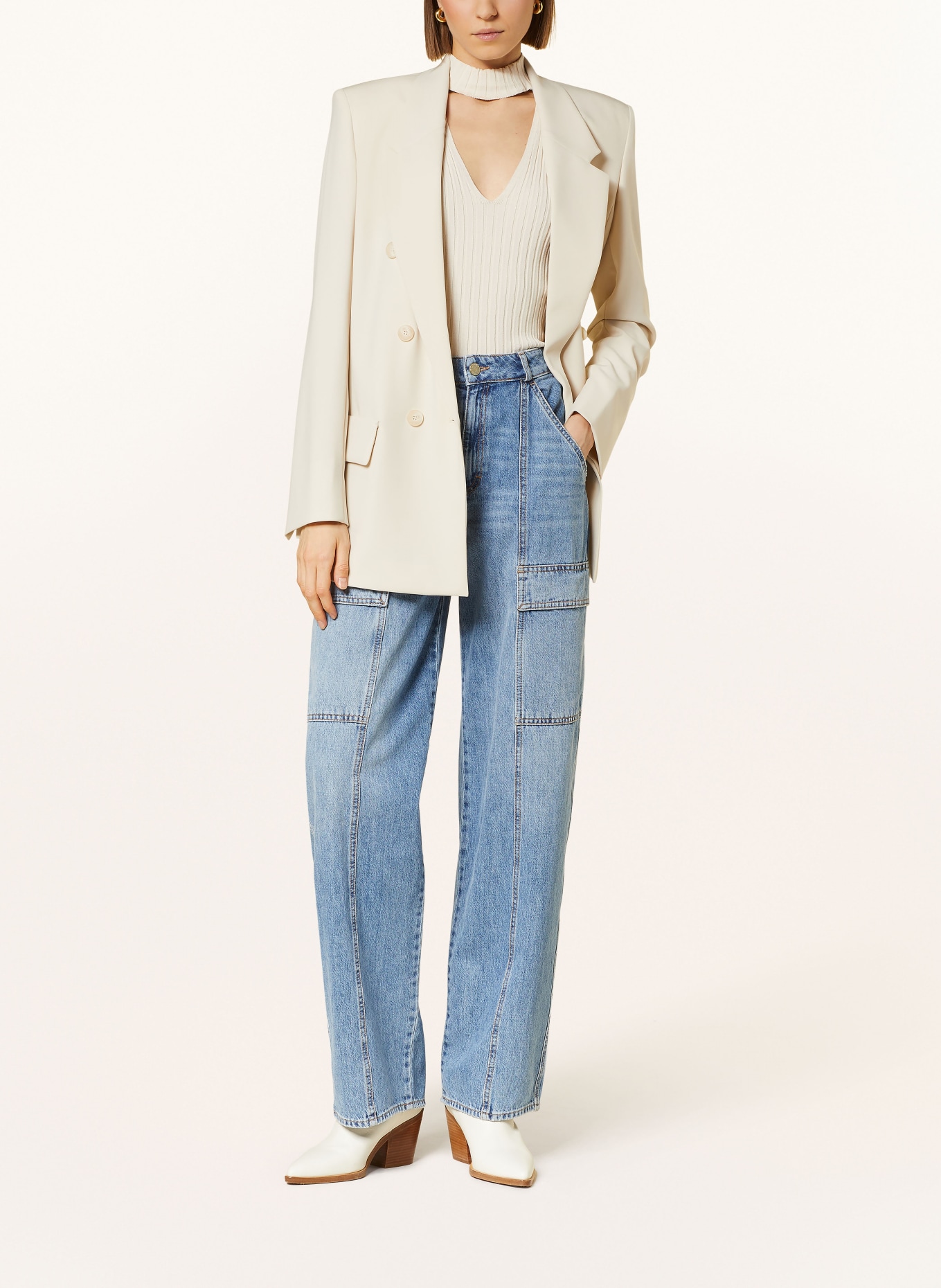 RIANI Cargojeans: 410 bleached blue