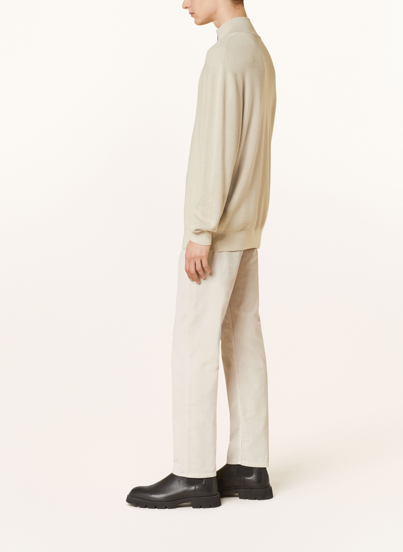 CLOSED Corduroy trousers COOPER TRUE regular fit, Color: BEIGE (Image 4)