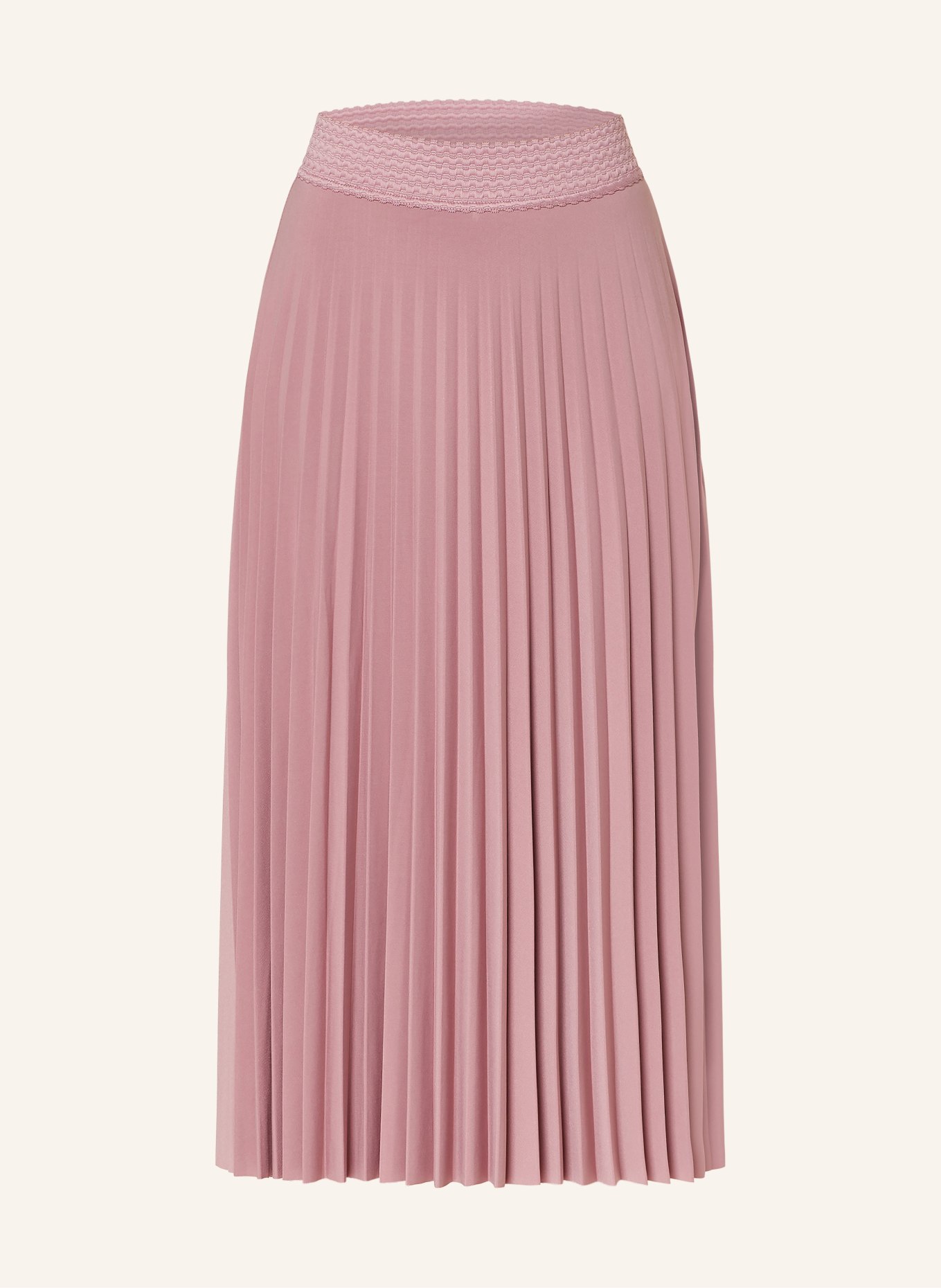 rich&royal Pleated skirt, Color: DUSKY PINK (Image 1)