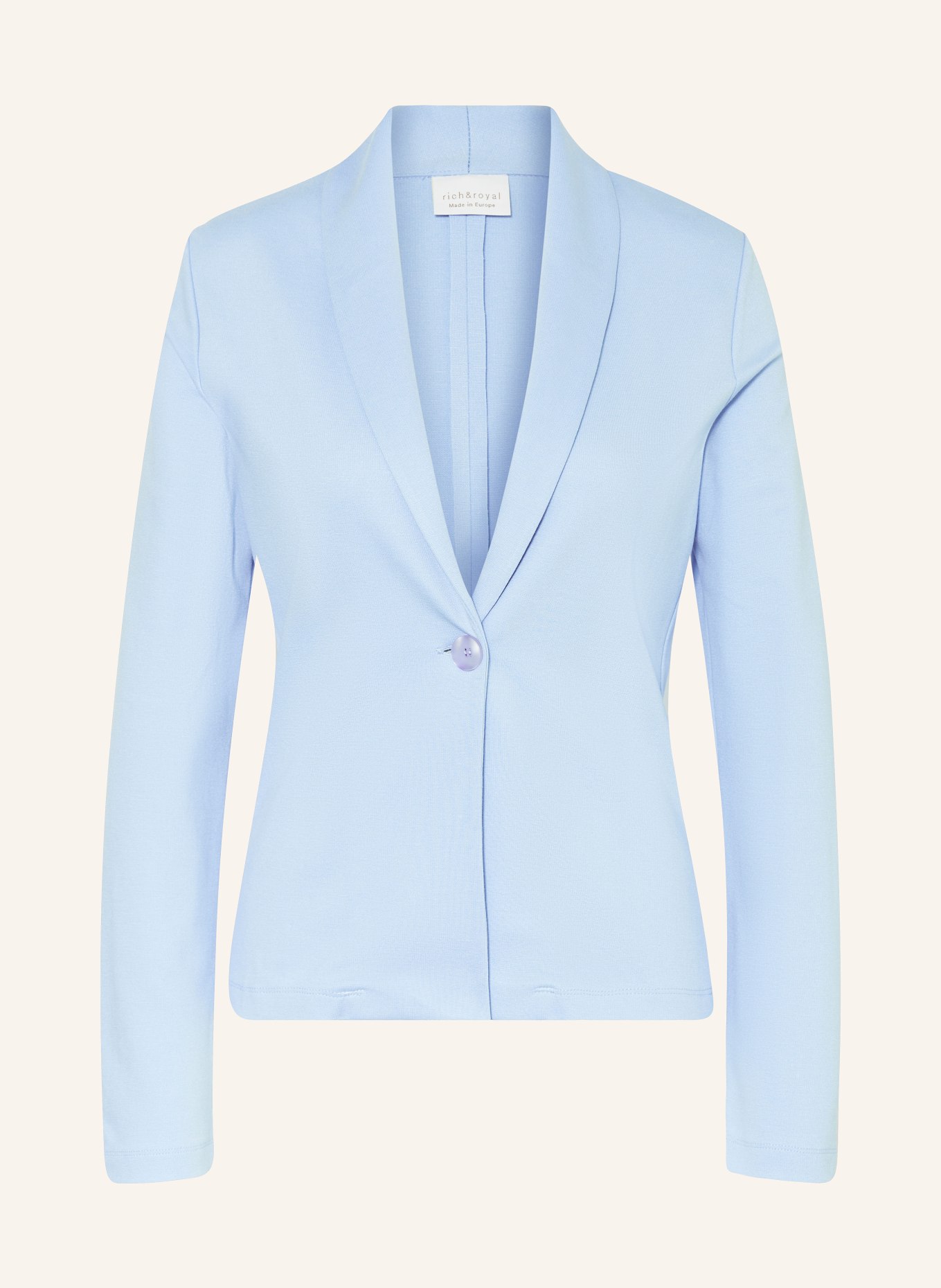 rich&royal Jersey blazer, Color: LIGHT BLUE (Image 1)