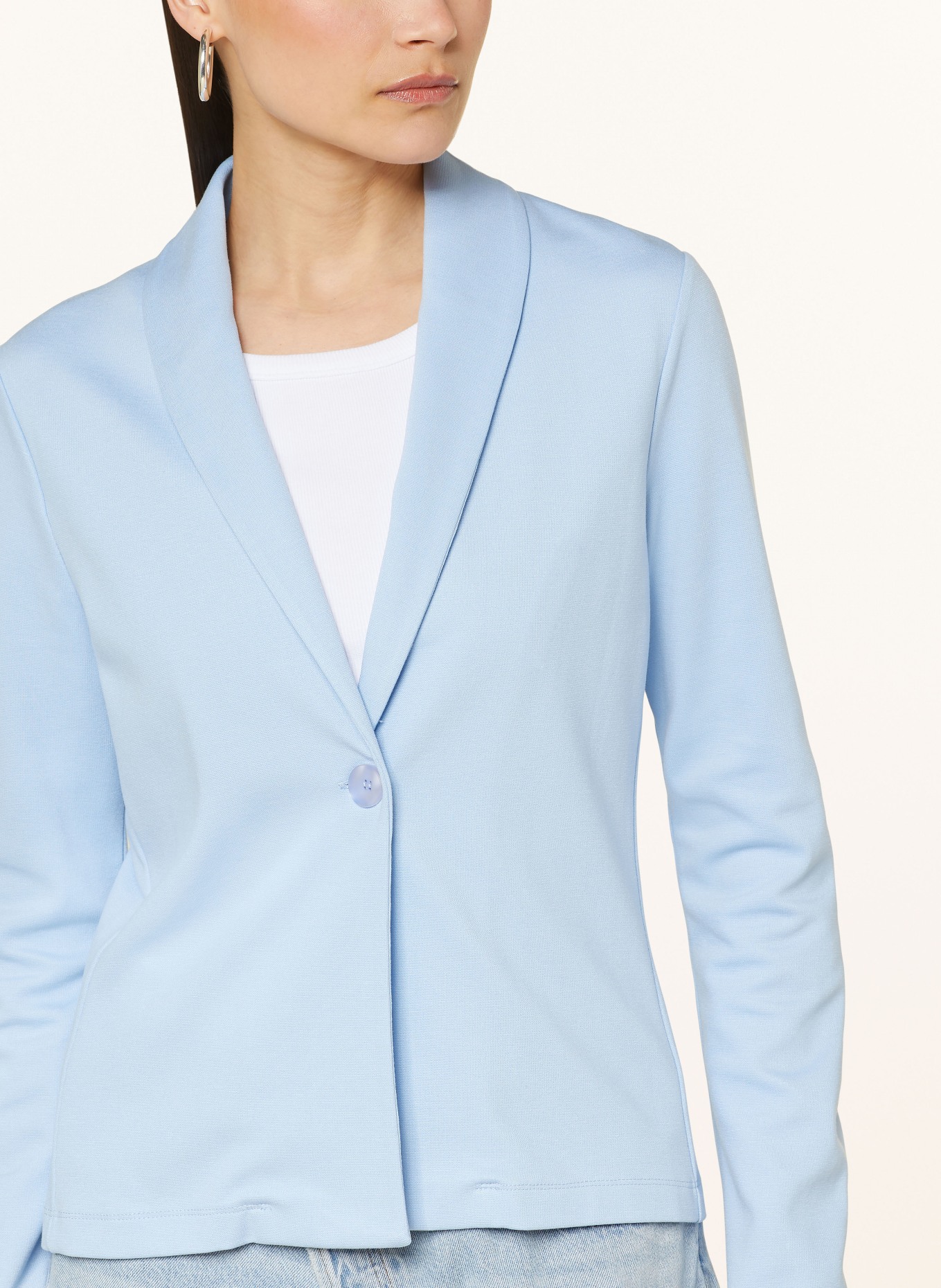 rich&royal Jersey blazer, Color: LIGHT BLUE (Image 4)