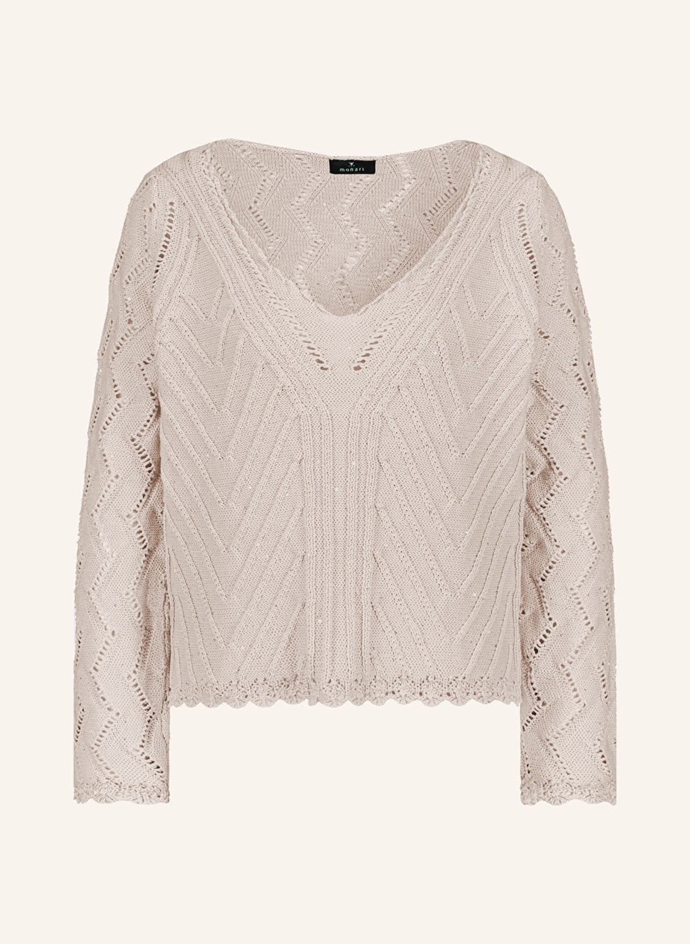 monari Sweater with sequins, Color: 164 hazel (Image 1)