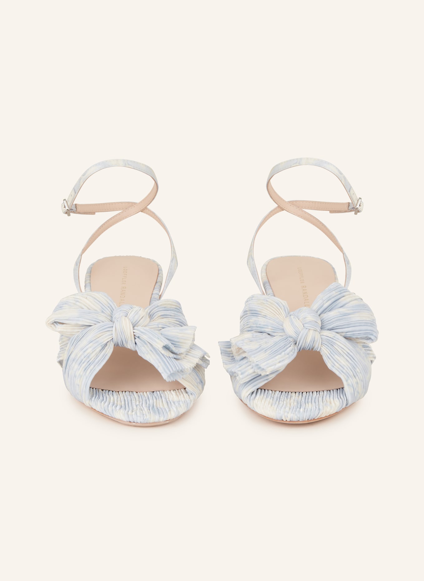 LOEFFLER RANDALL Sandals DAHLIA: LIGHT BLUE / CREAM