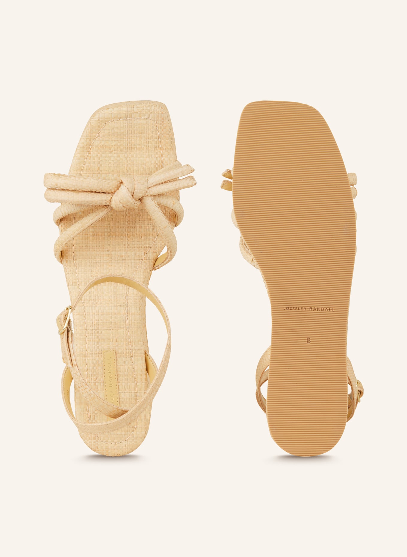 LOEFFLER RANDALL Platform sandals HUDSON, Color: LIGHT BROWN (Image 5)
