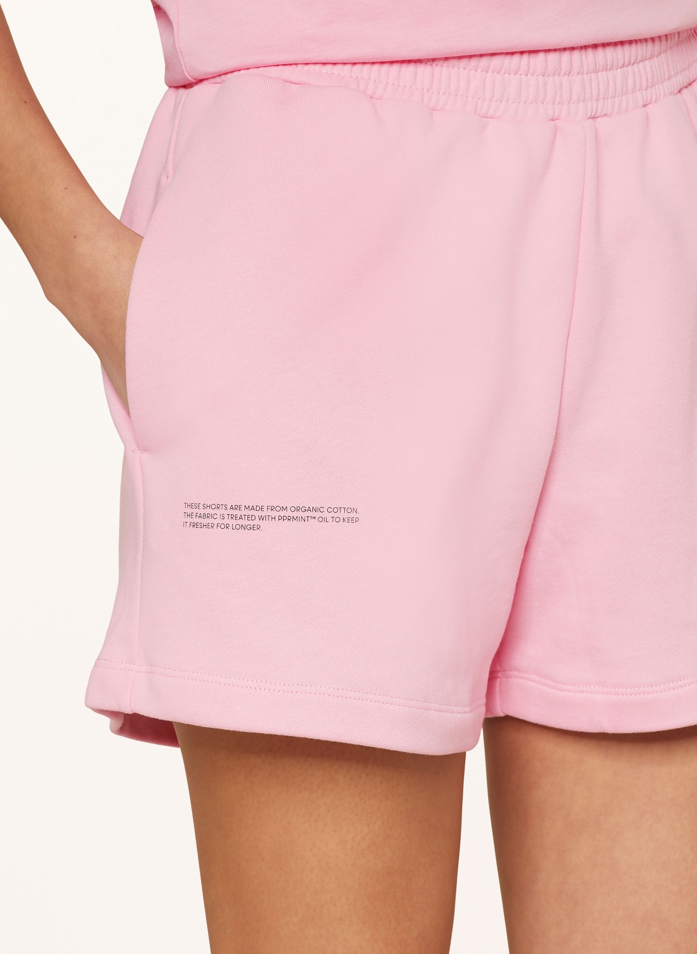 PANGAIA Sweat shorts 365, Color: 5003 SAKURA PINK (Image 5)