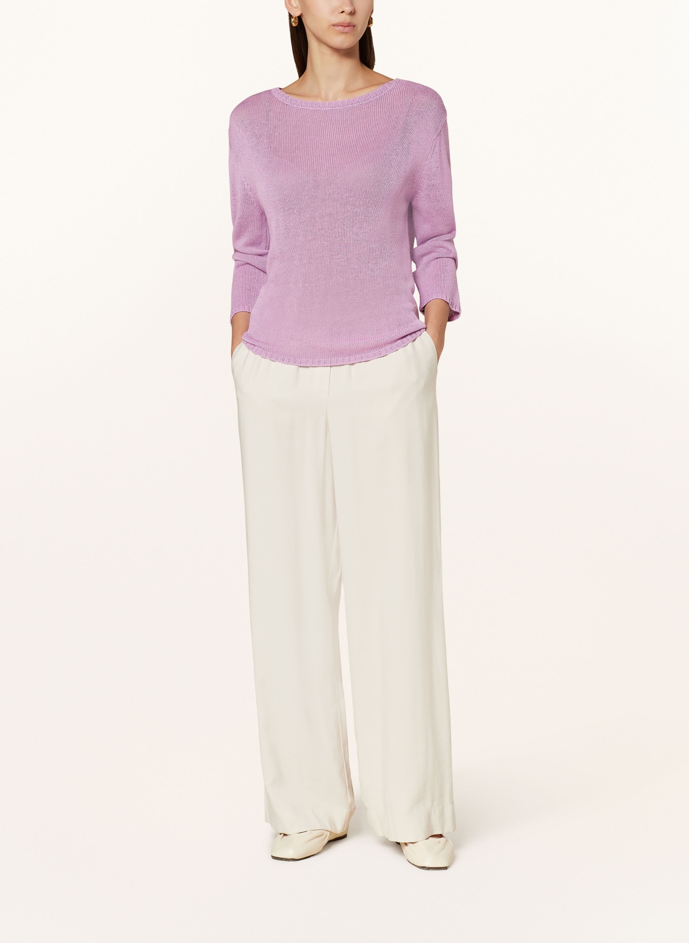 MORE & MORE Pullover, Farbe: HELLLILA (Bild 2)
