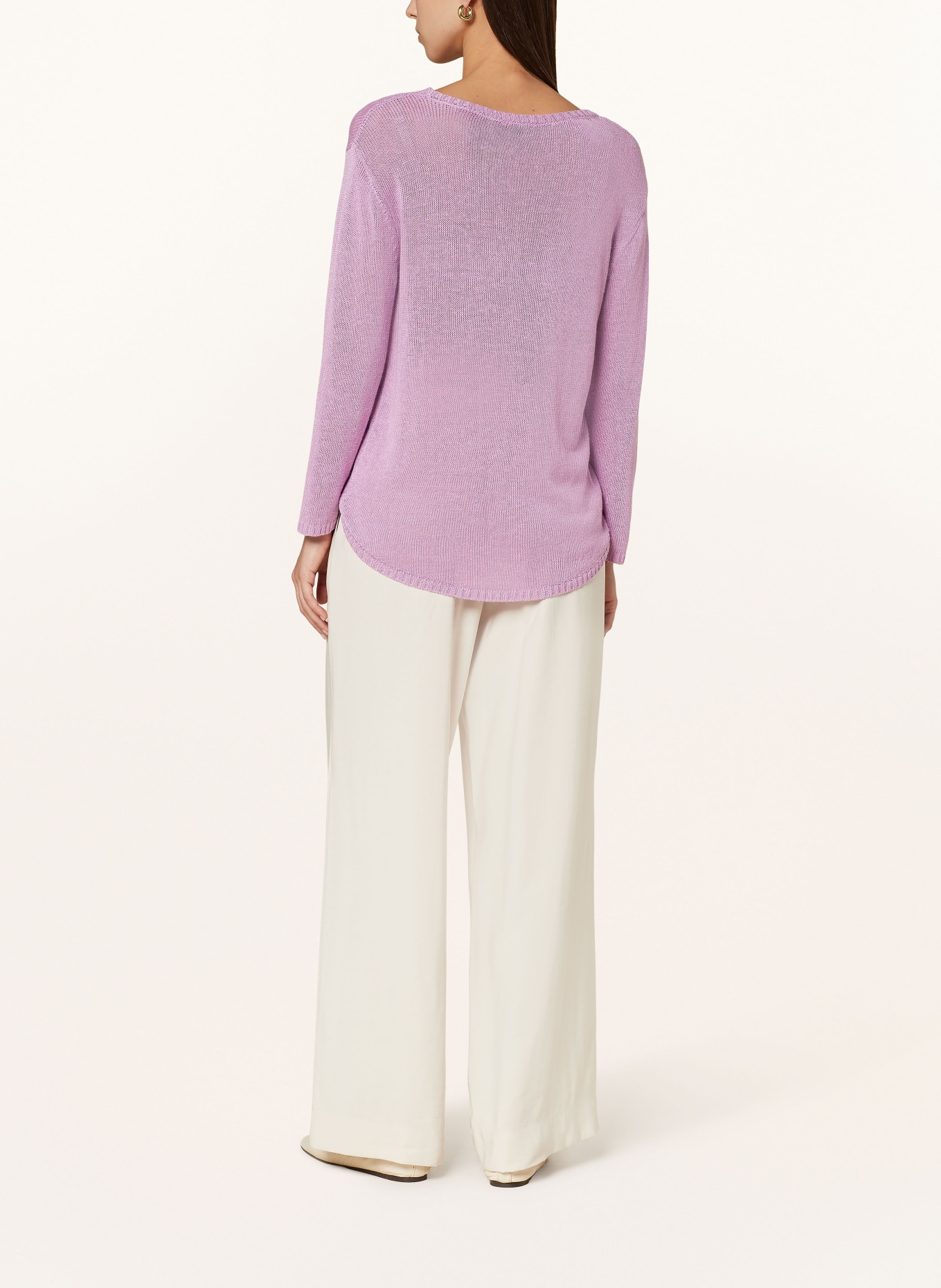 MORE & MORE Pullover, Farbe: HELLLILA (Bild 3)