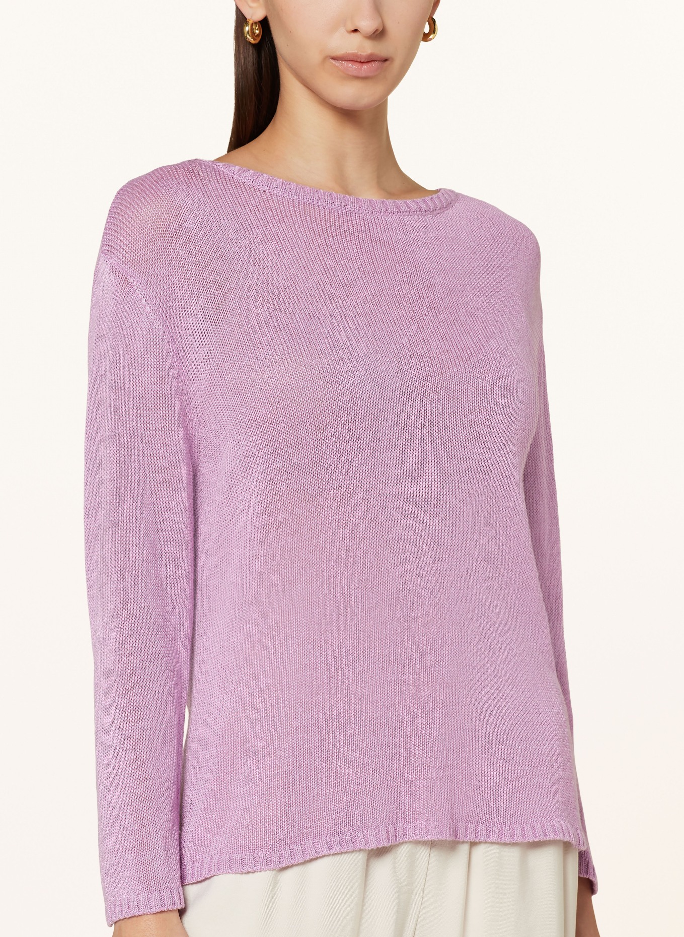 MORE & MORE Pullover, Farbe: HELLLILA (Bild 4)