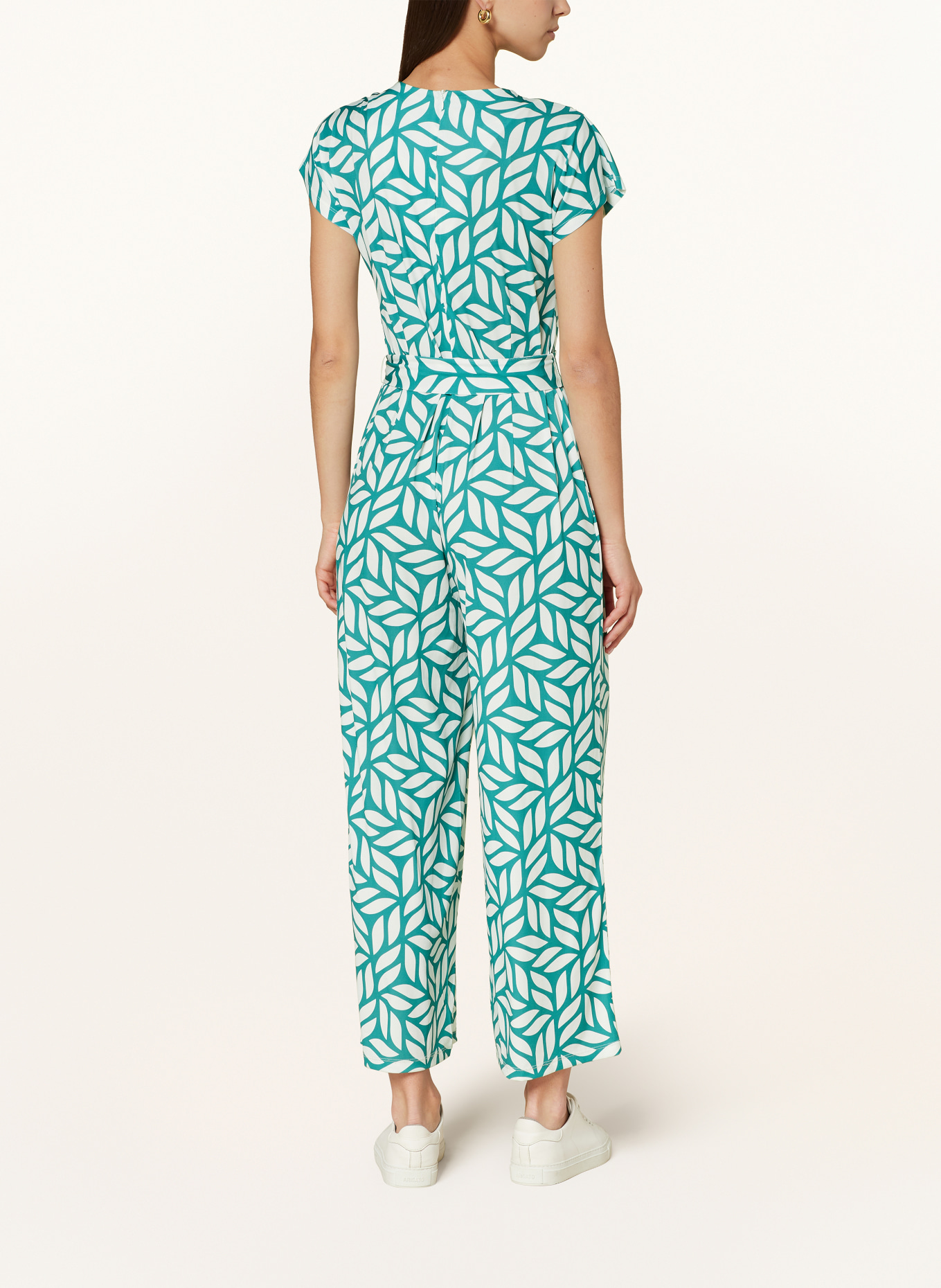 MORE & MORE Jumpsuit, Color: GREEN/ WHITE (Image 3)