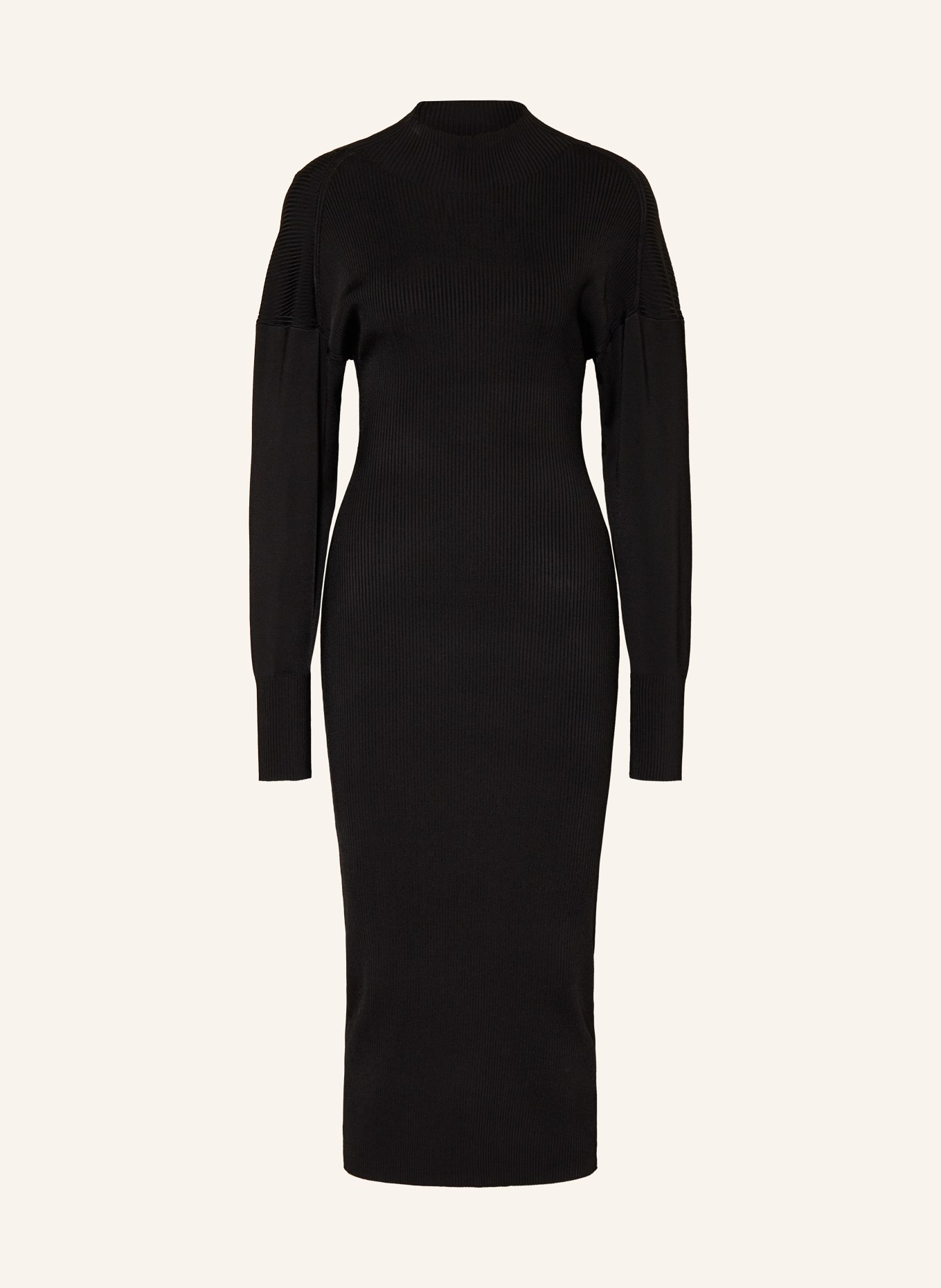COS Knit dress with cut-out, Color: BLACK (Image 1)