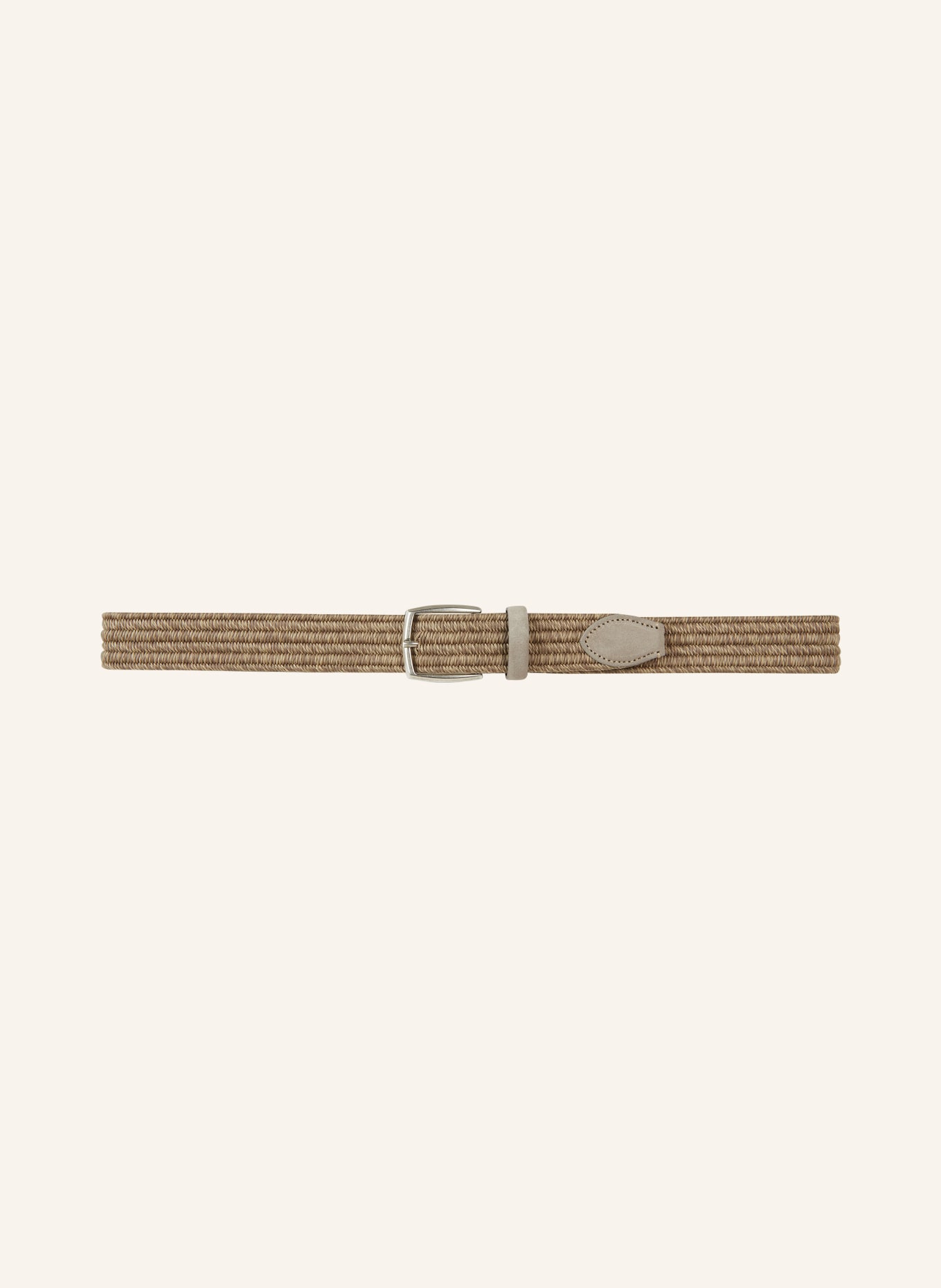 VENETA CINTURE Braided belt, Color: BEIGE (Image 2)