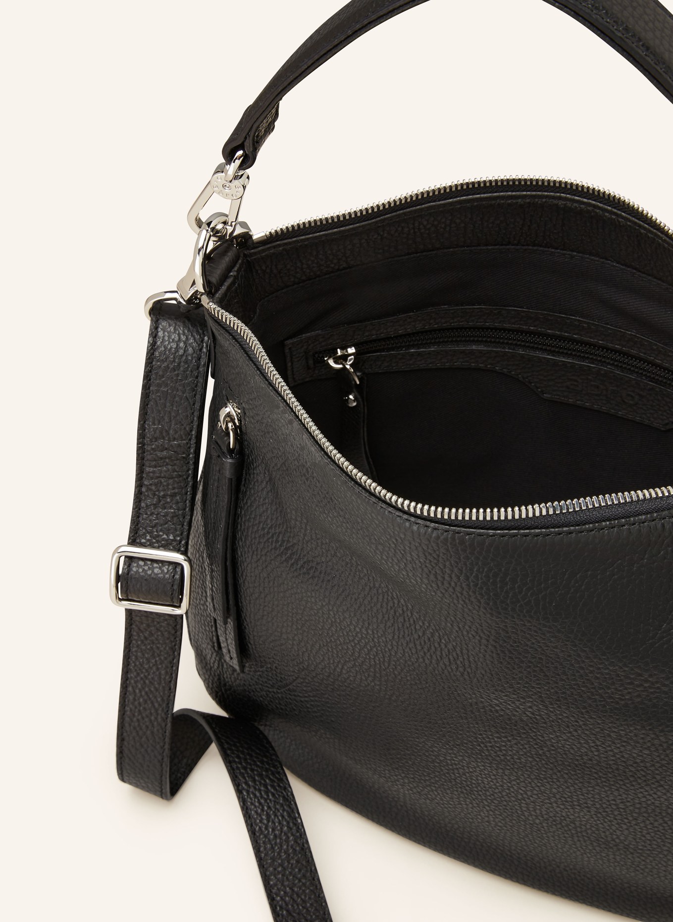 abro Crossbody bag JUNA SMALL, Color: BLACK (Image 3)