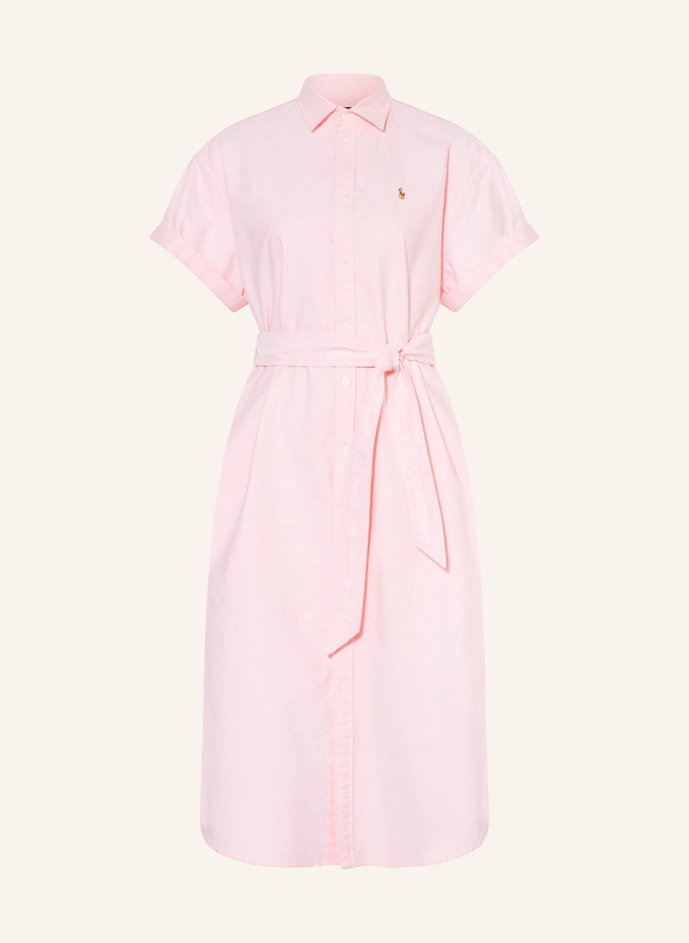 POLO RALPH LAUREN Hemdblusenkleid, Farbe: ROSA (Bild 1)