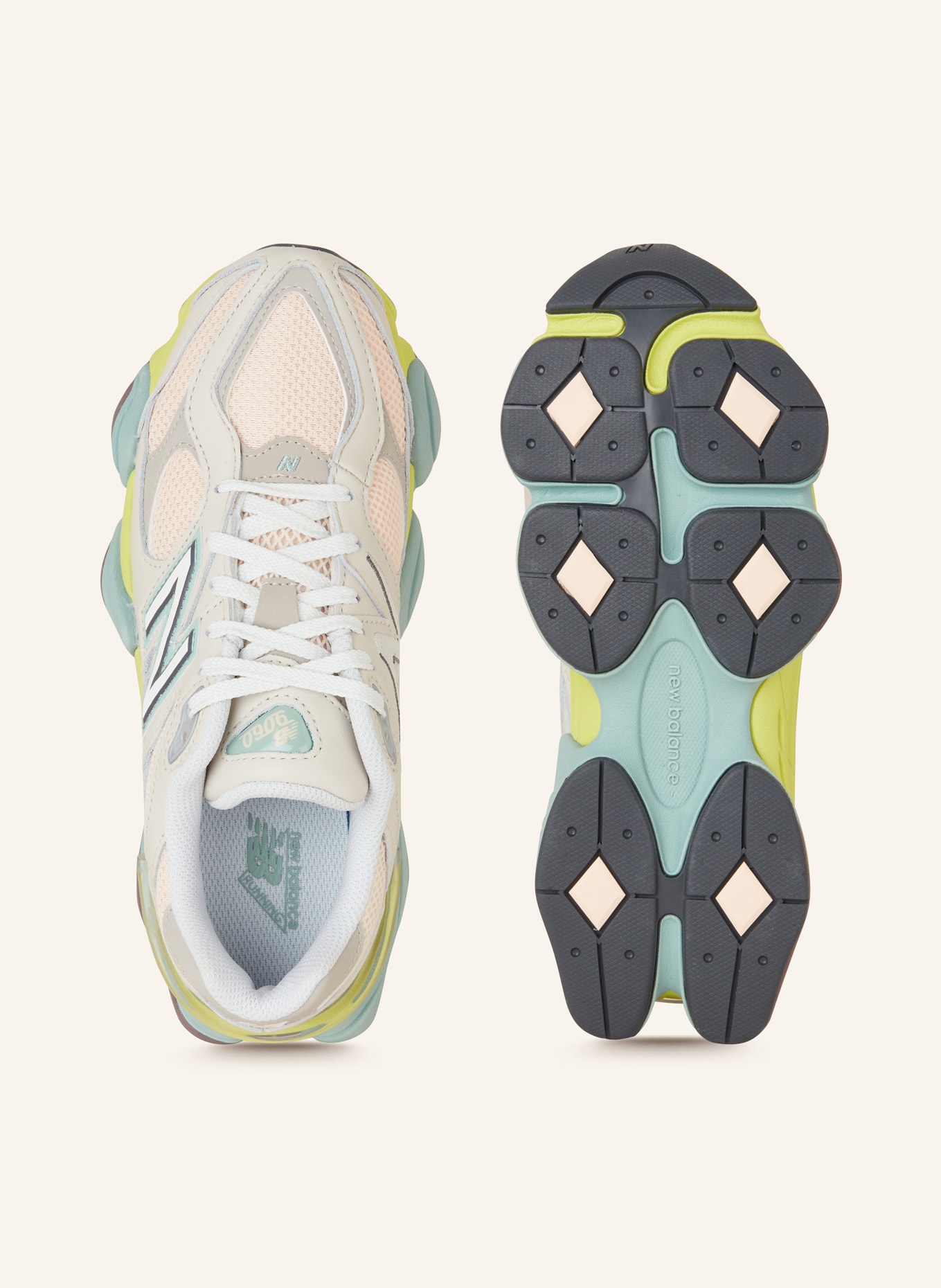 new balance Sneakersy 9060, Kolor: KREMOWY/ JASNOCZARY (Obrazek 5)