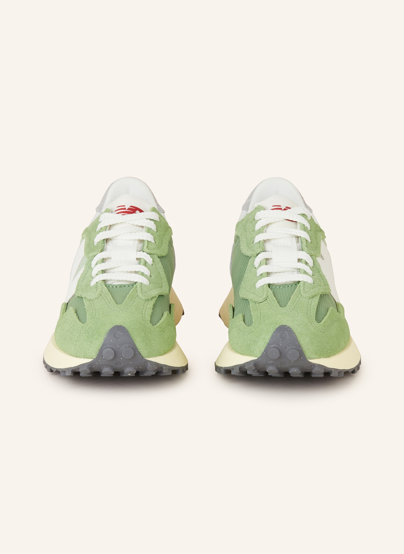 new balance Sneakers 327, Color: LIGHT GREEN/ GRAY (Image 3)