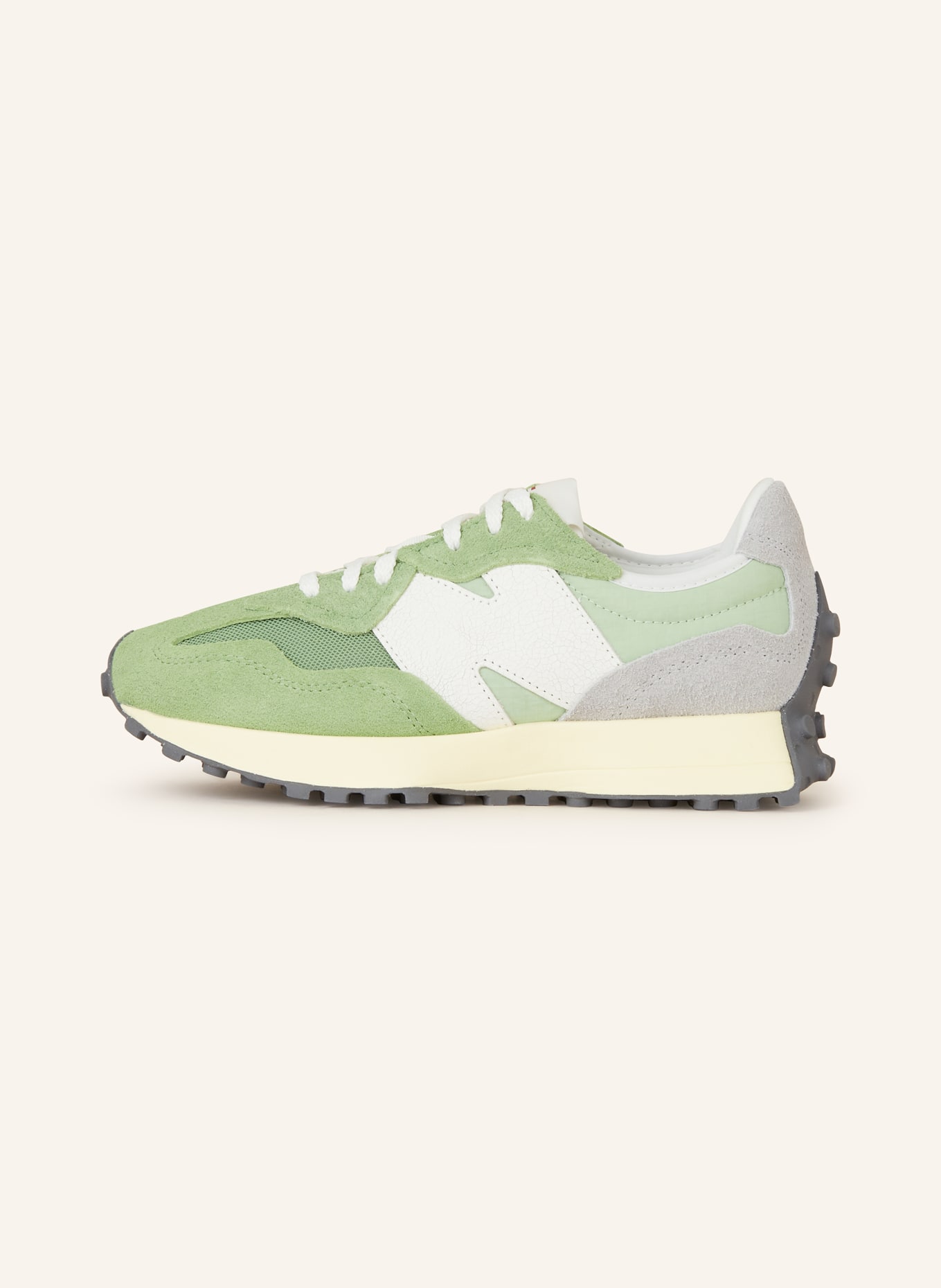 new balance Sneakers 327, Color: LIGHT GREEN/ GRAY (Image 4)