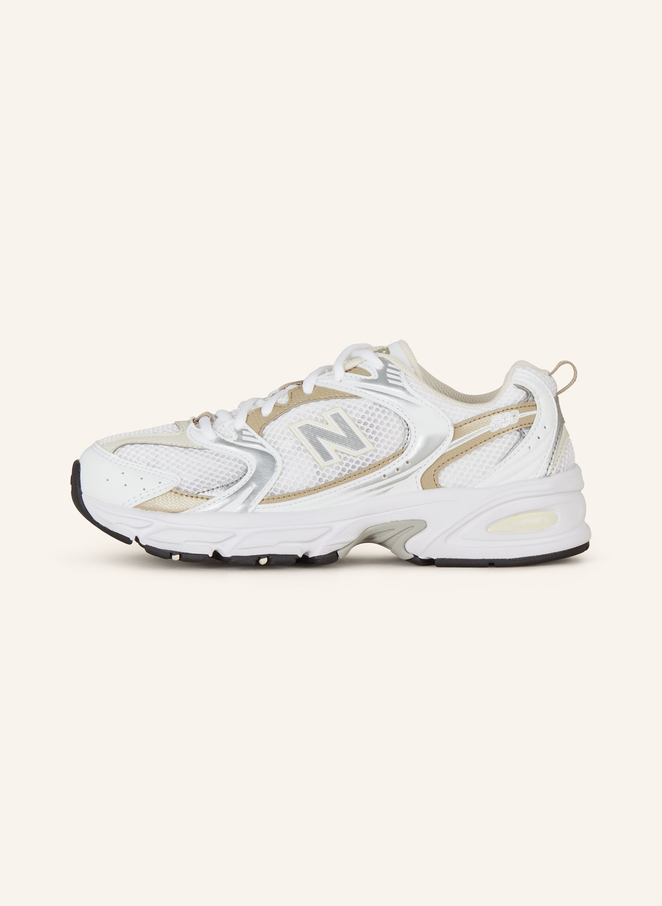 new balance Sneakers 530, Color: WHITE/ LIGHT BROWN (Image 4)