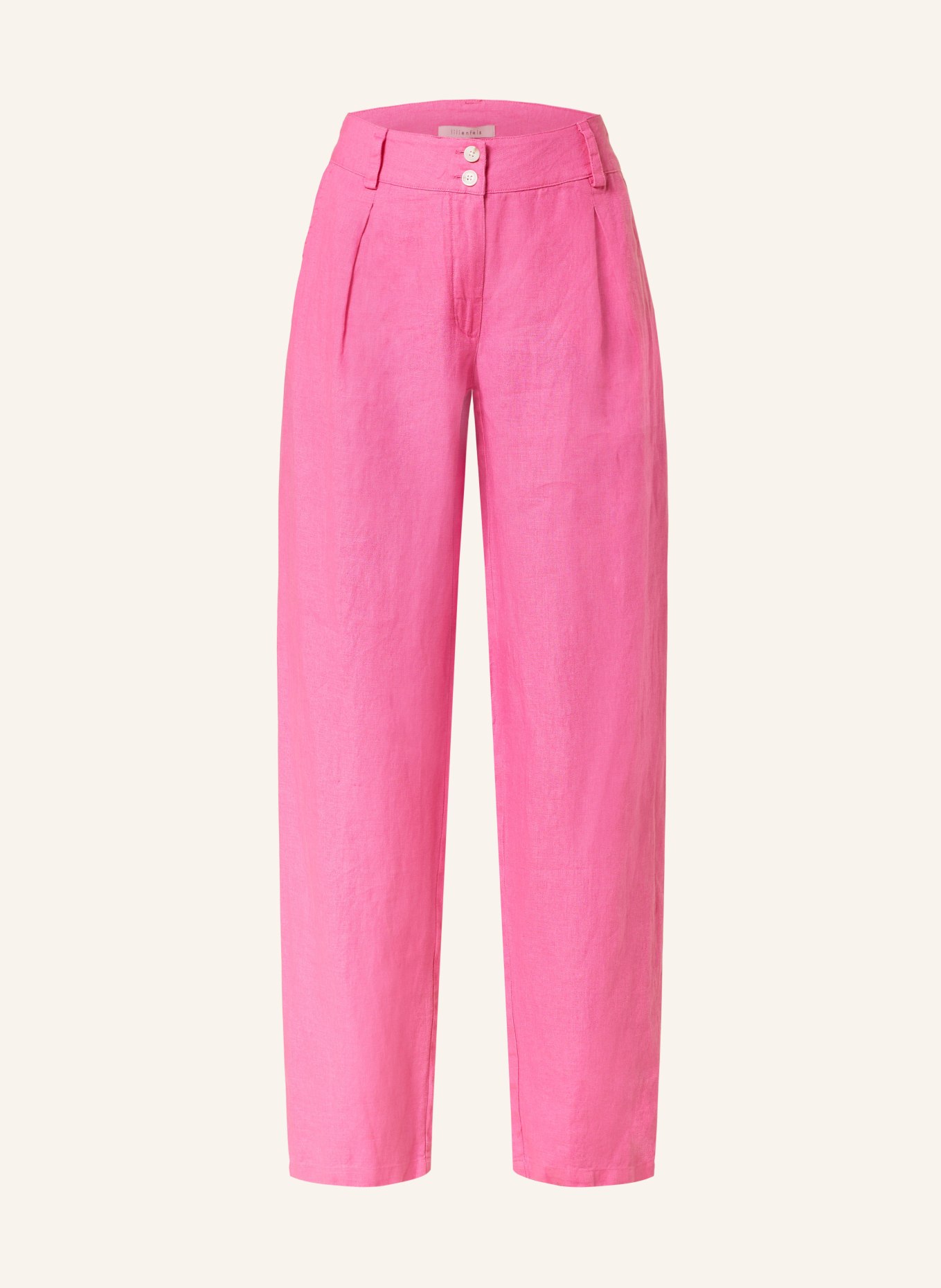 lilienfels Linen trousers, Color: PINK (Image 1)