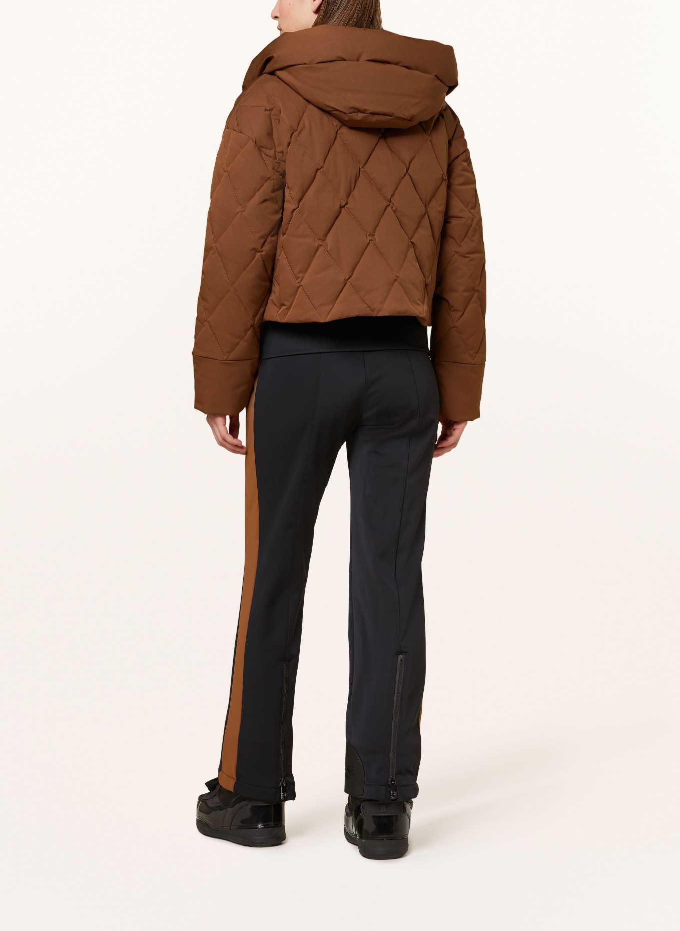 8848 Altitude Daunen-Skijacke HILDI: BRAUN