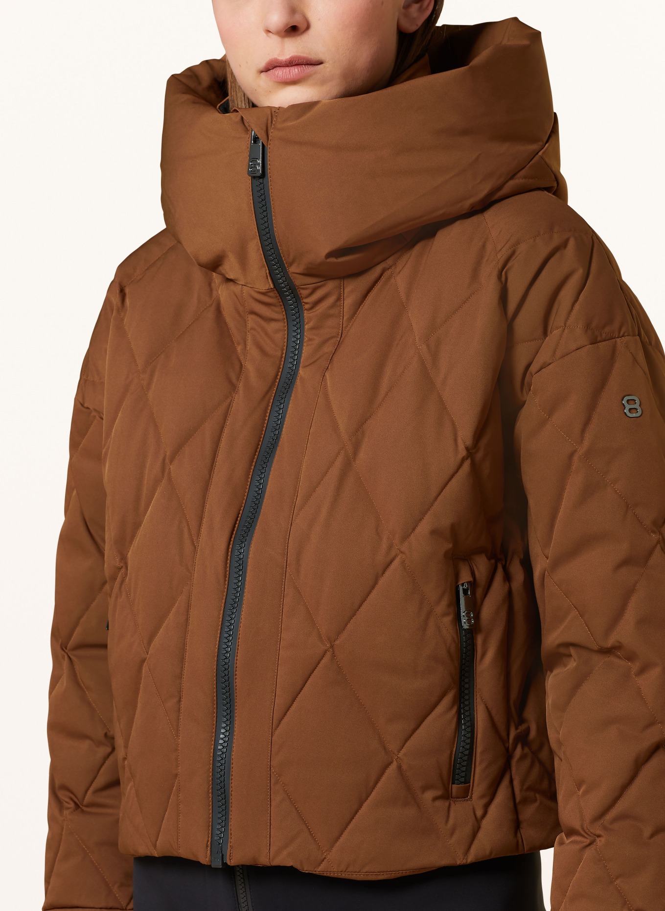 8848 Altitude Daunen-Skijacke HILDI: BRAUN