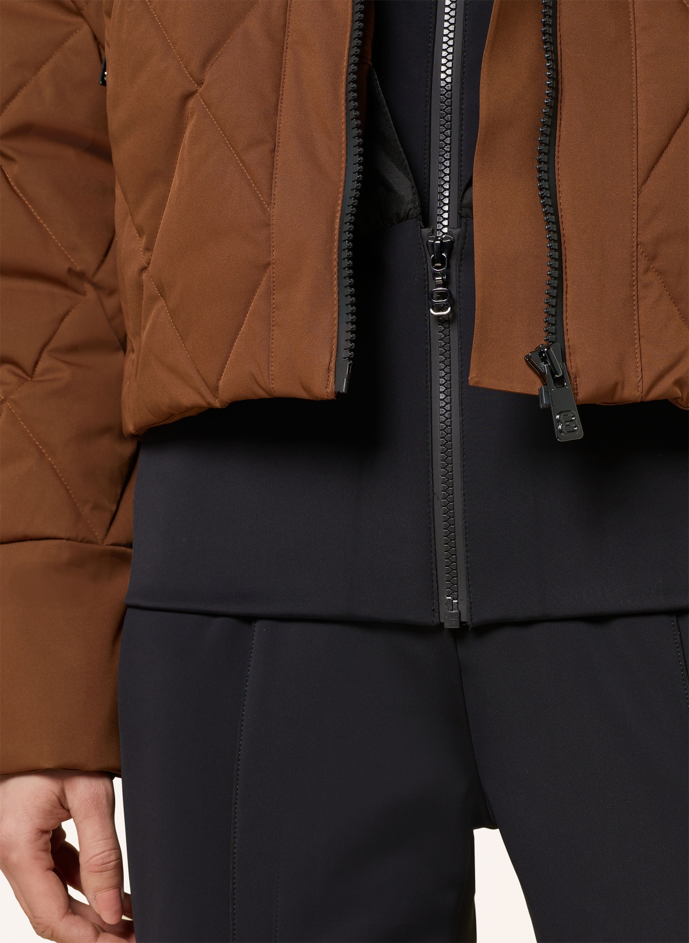 8848 Altitude Daunen-Skijacke HILDI: BRAUN