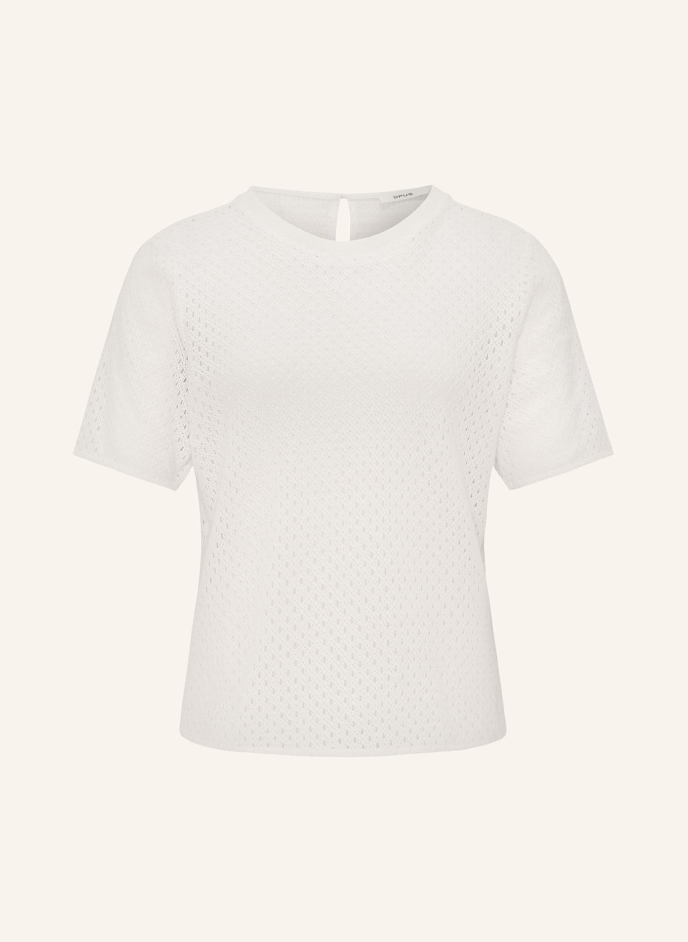 OPUS Knit shirt SEFRIRA, Color: WHITE (Image 1)