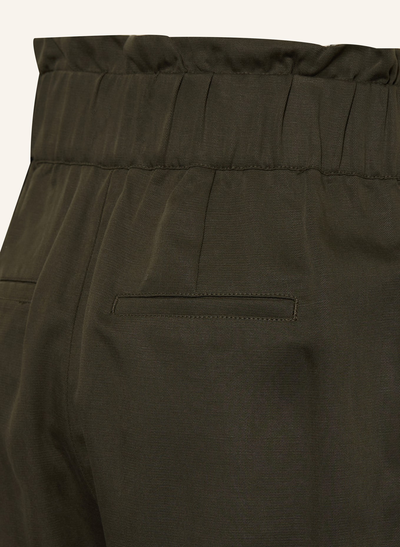 SCOTCH & SODA Spodnie paperbag, Kolor: KHAKI (Obrazek 3)