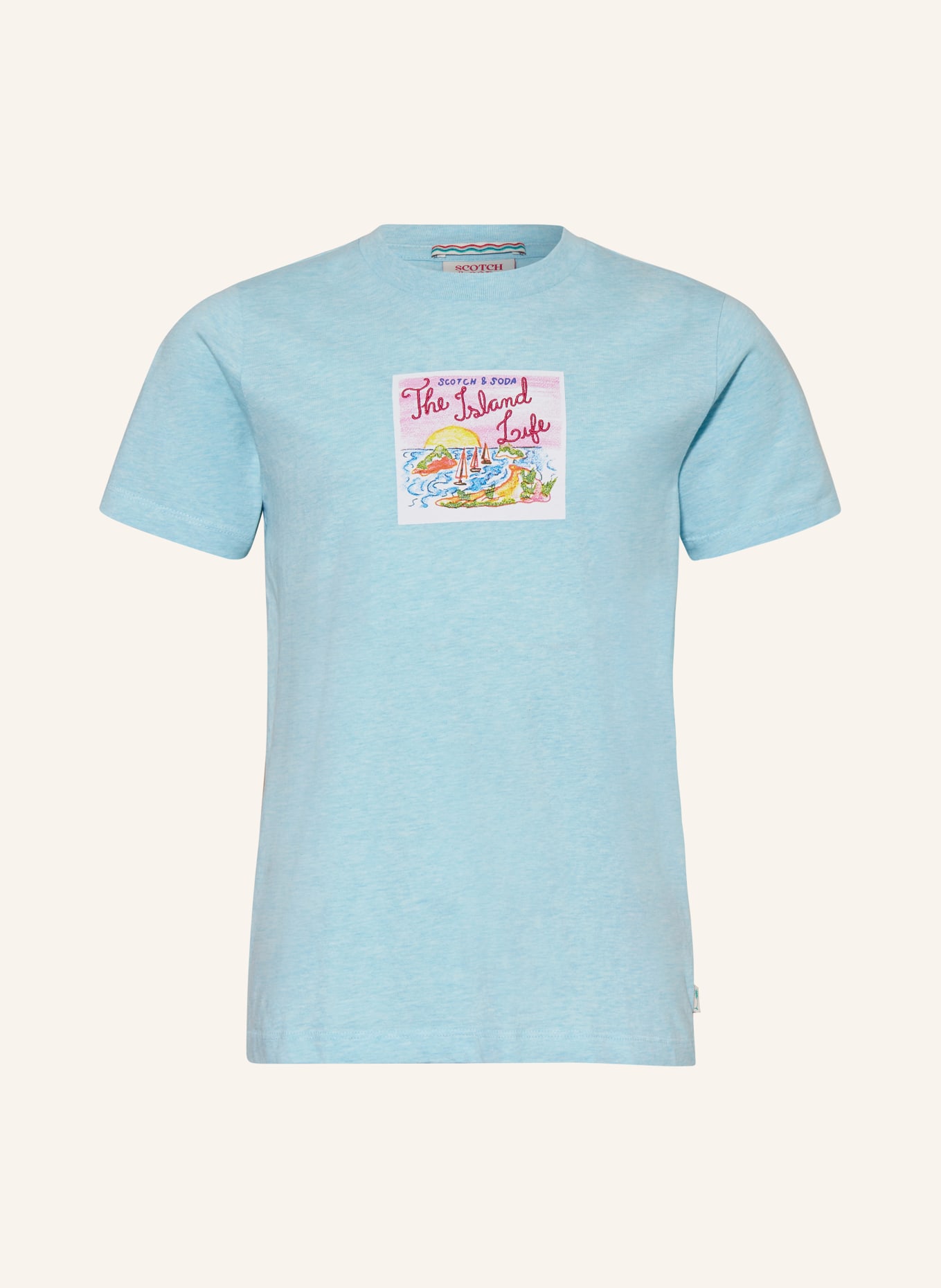 SCOTCH & SODA T-Shirt, Farbe: TÜRKIS (Bild 1)
