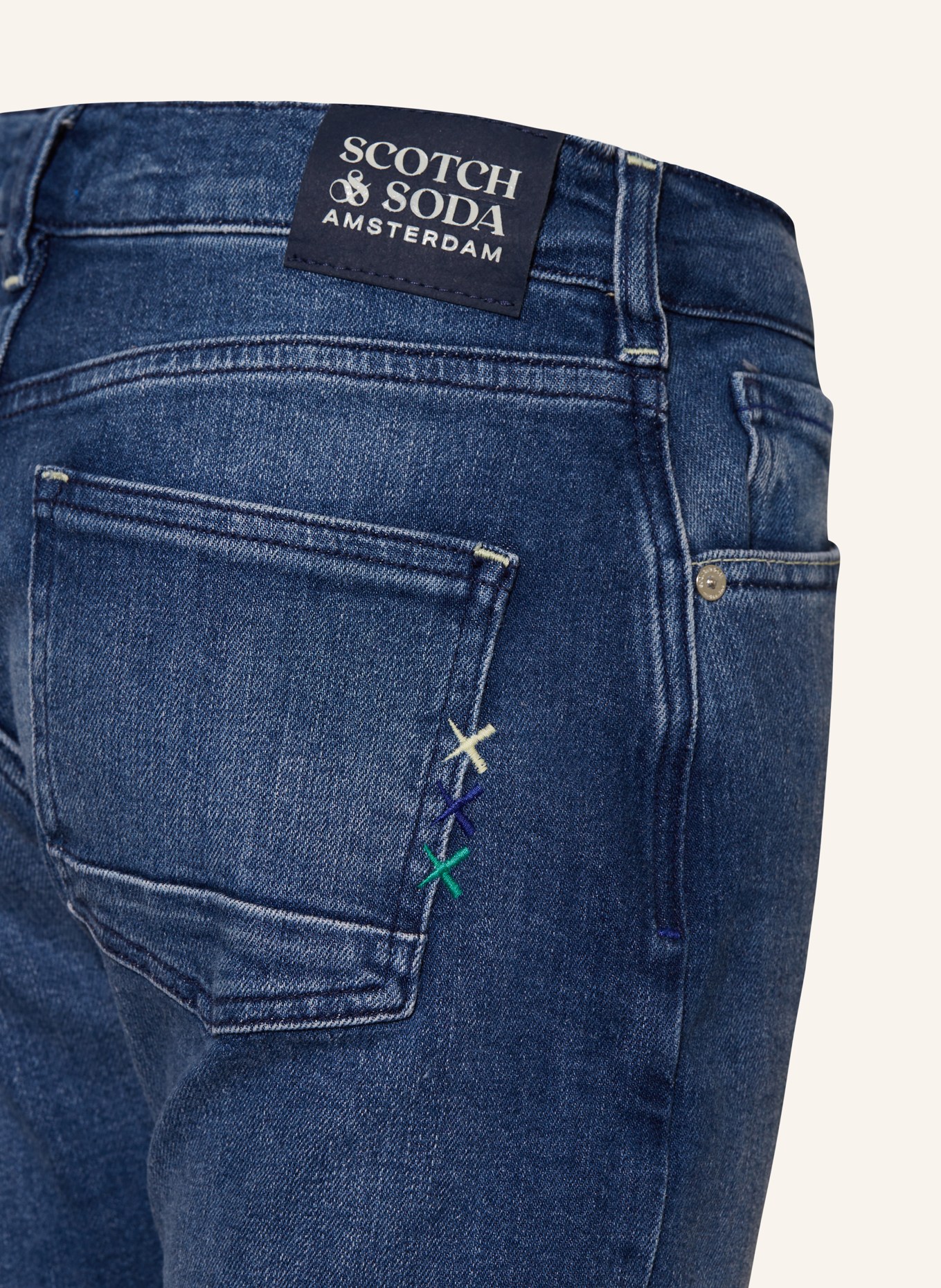SCOTCH & SODA Jeans THE DROP Regular Tapered Fit, Farbe: 7063 Windmill (Bild 3)