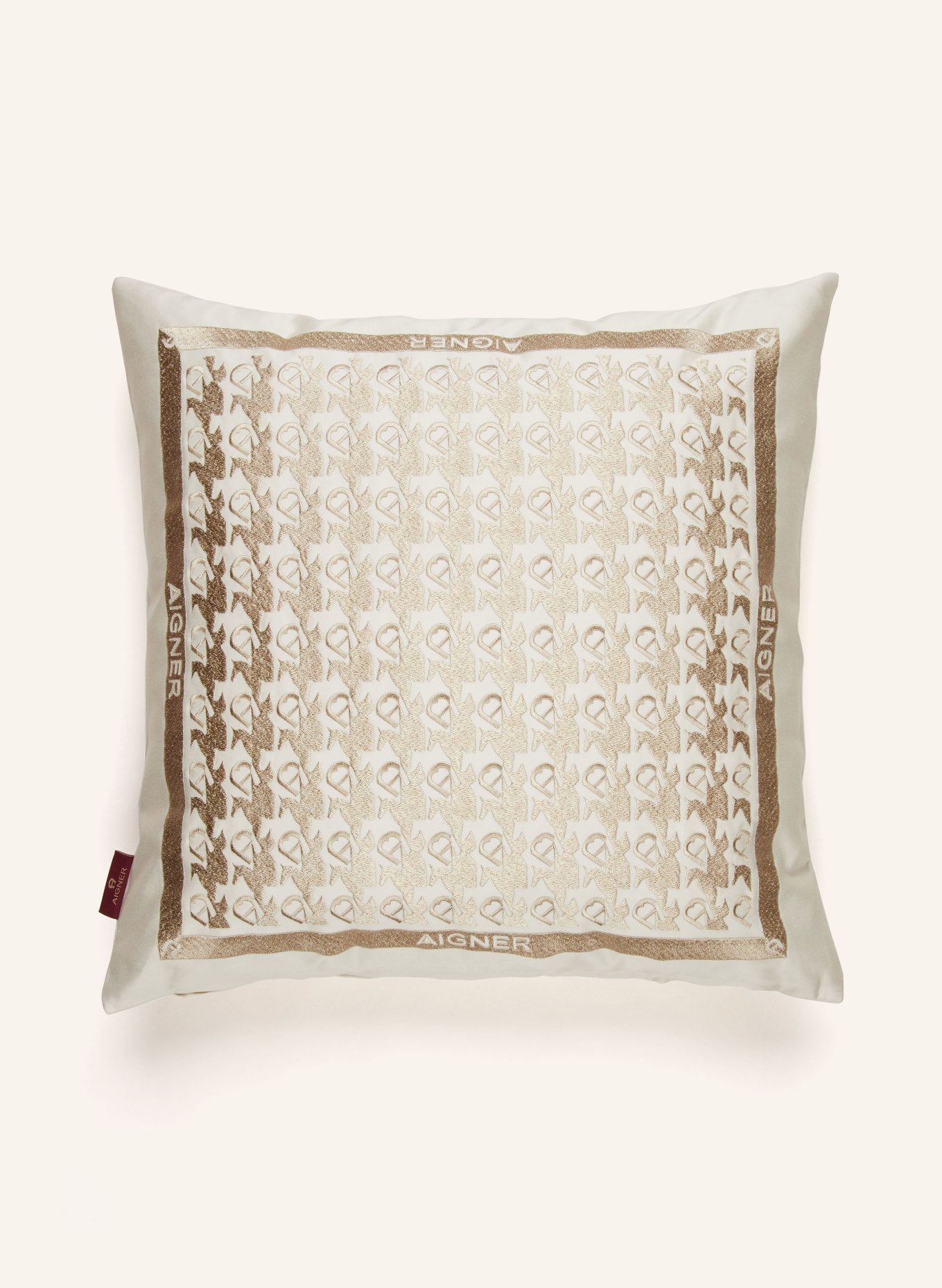 AIGNER Decorative cushion cover MATRIX, Color: ECRU (Image 1)