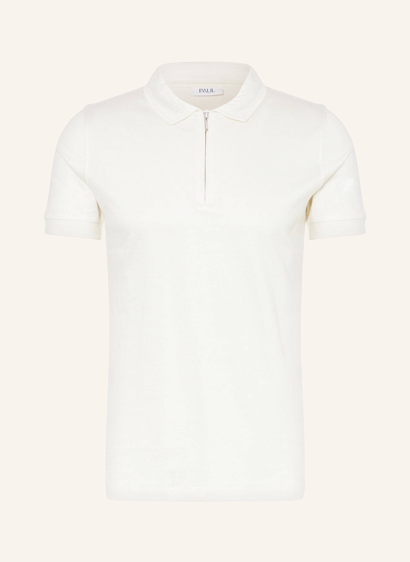 PAUL Jersey-Poloshirt, Farbe: CREME (Bild 1)