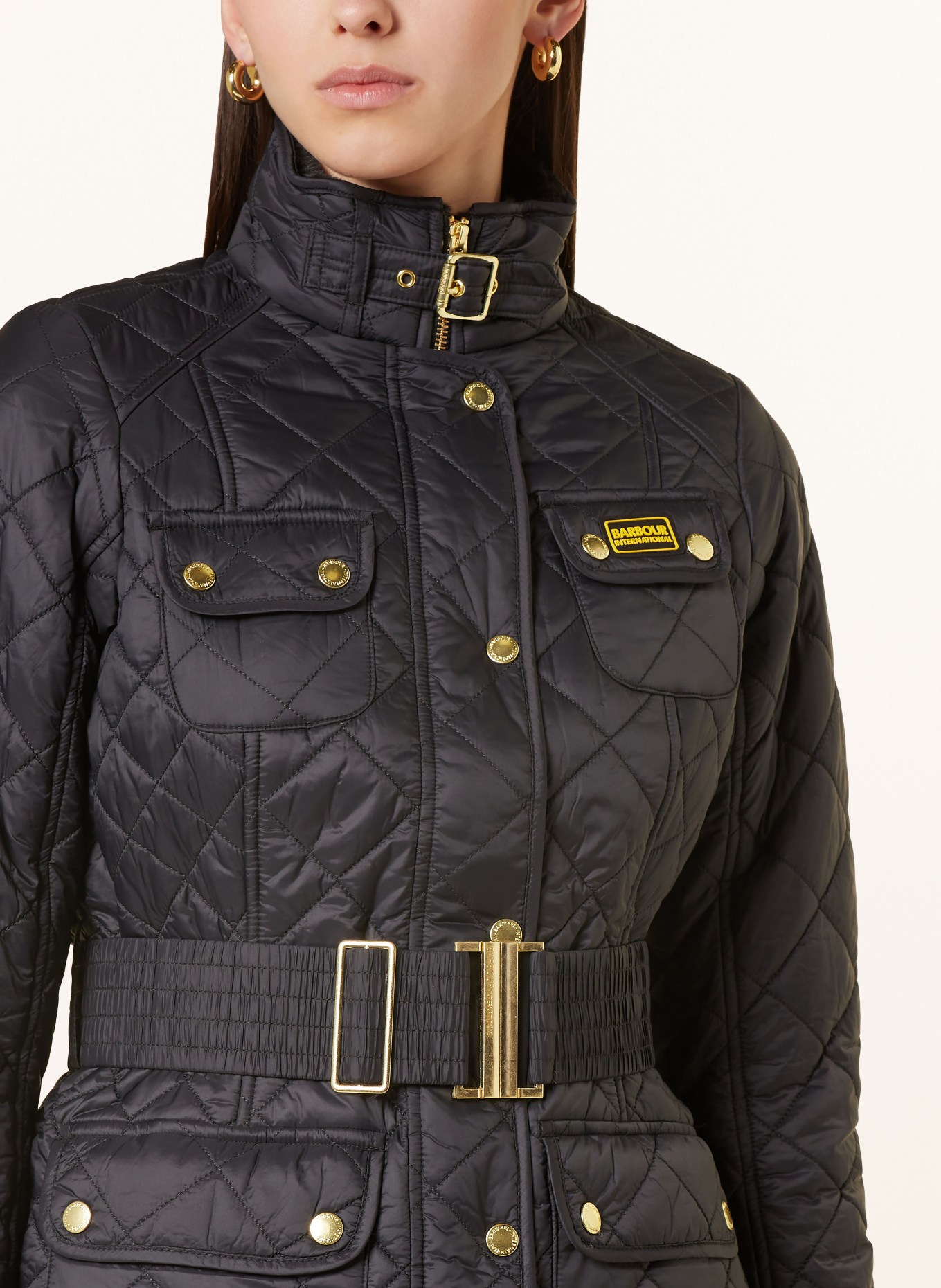 Barbour international women's polarquilt jacket hotsell