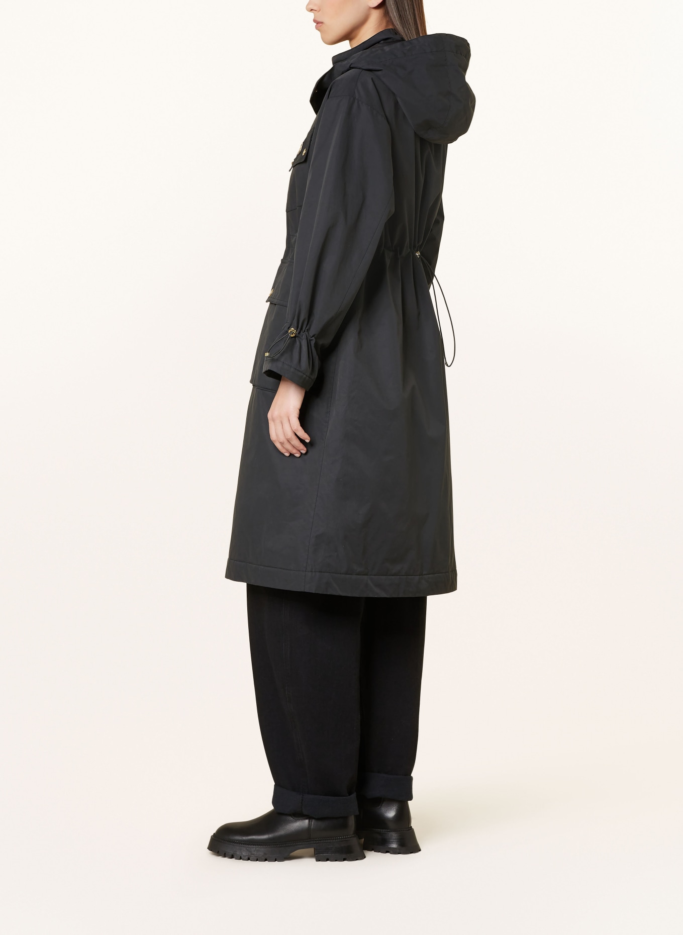 BARBOUR INTERNATIONAL Parka ROBERTA: SCHWARZ