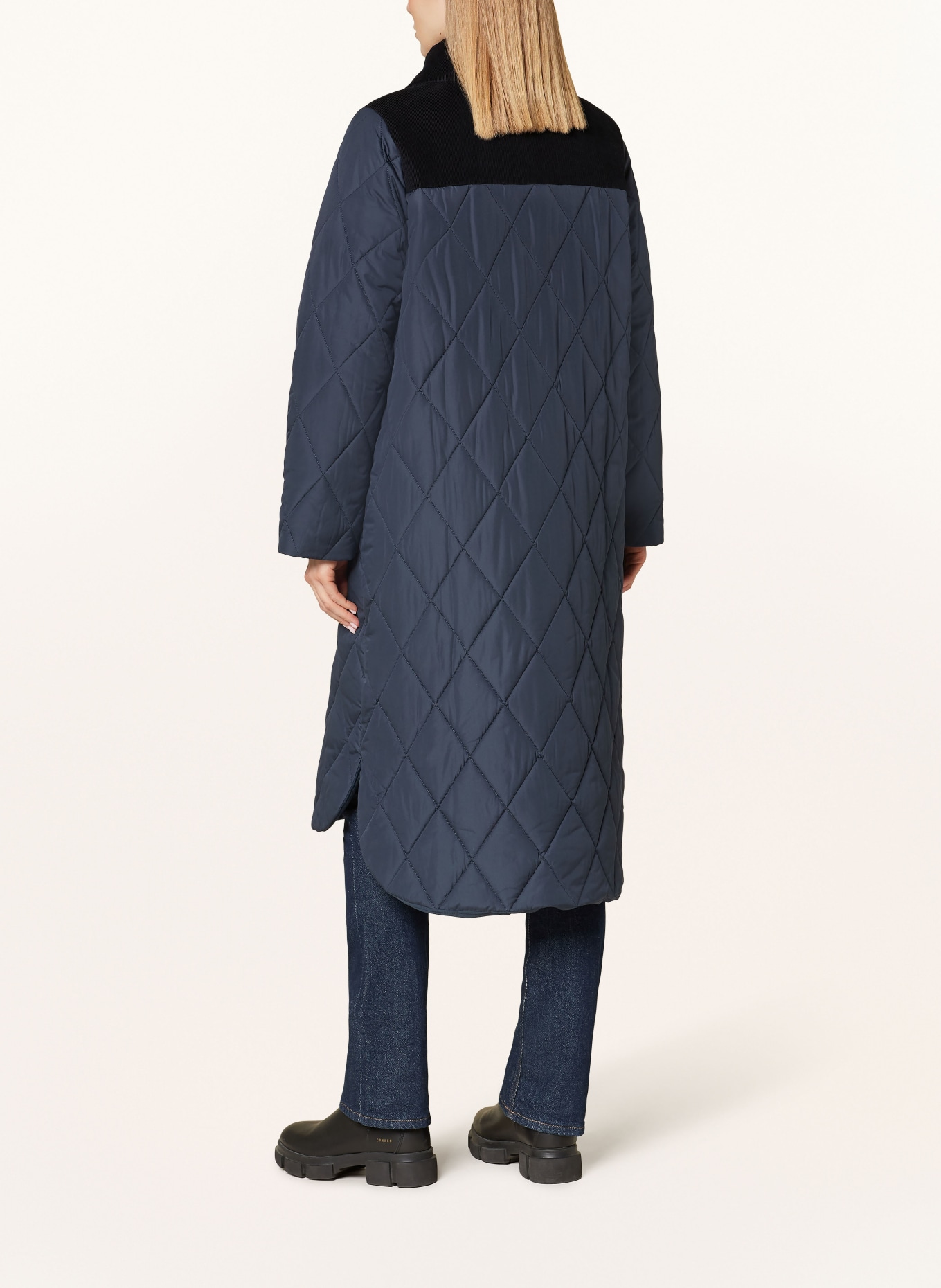 Barbour Steppmantel MALTON in dunkelblau