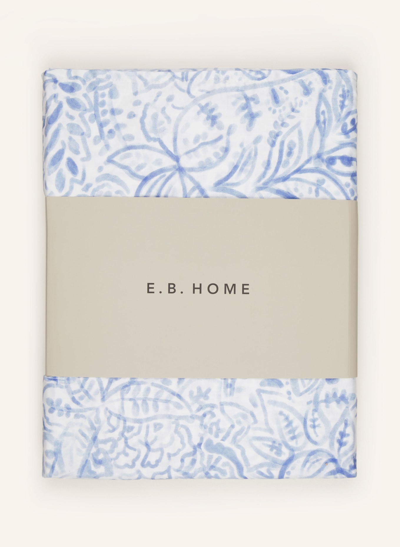 EB HOME Bettwäsche, Farbe: WEISS/ HELLBLAU (Bild 2)