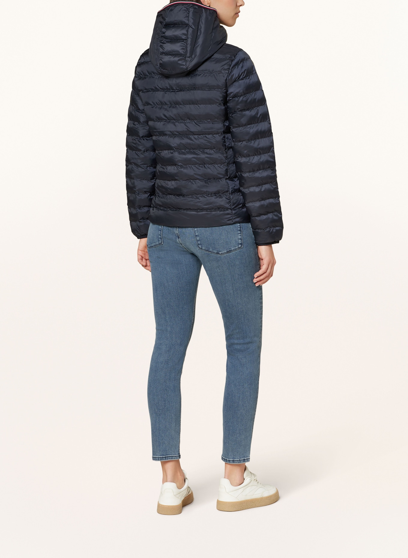 TOMMY HILFIGER Quilted jacket with detachable hood, Color: DARK BLUE (Image 3)