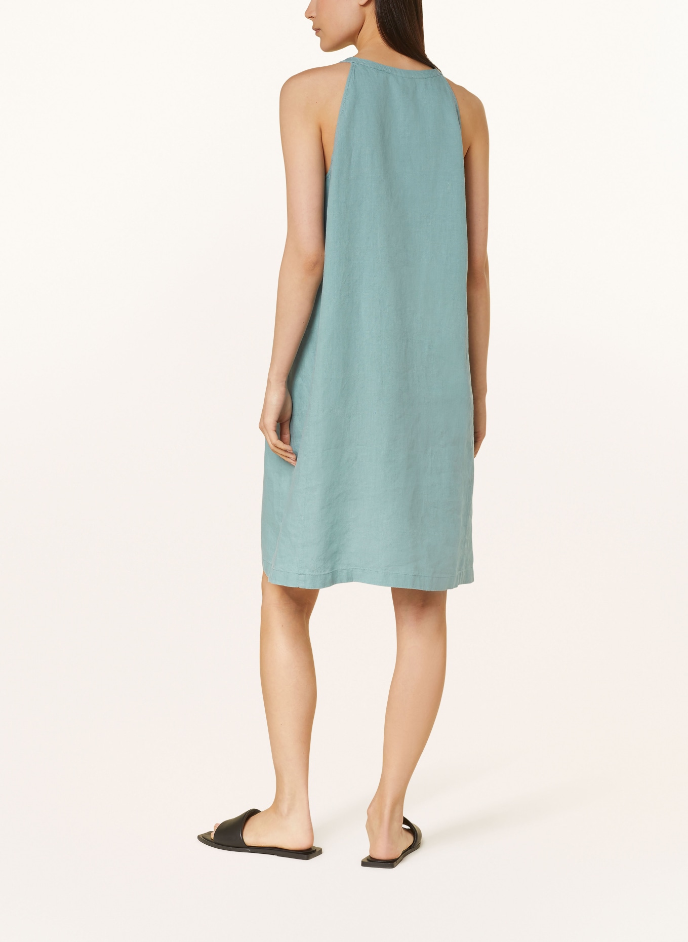 Marc O'Polo Linen dress, Color: 424 soft teal (Image 3)