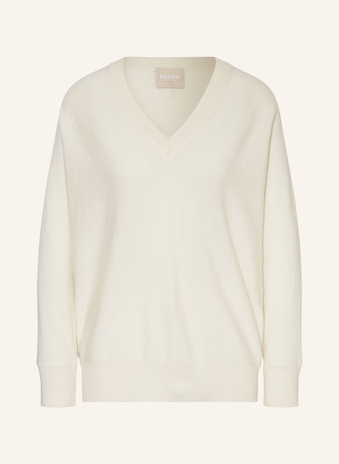 KUJTEN Cashmere sweater, Color: ECRU (Image 1)
