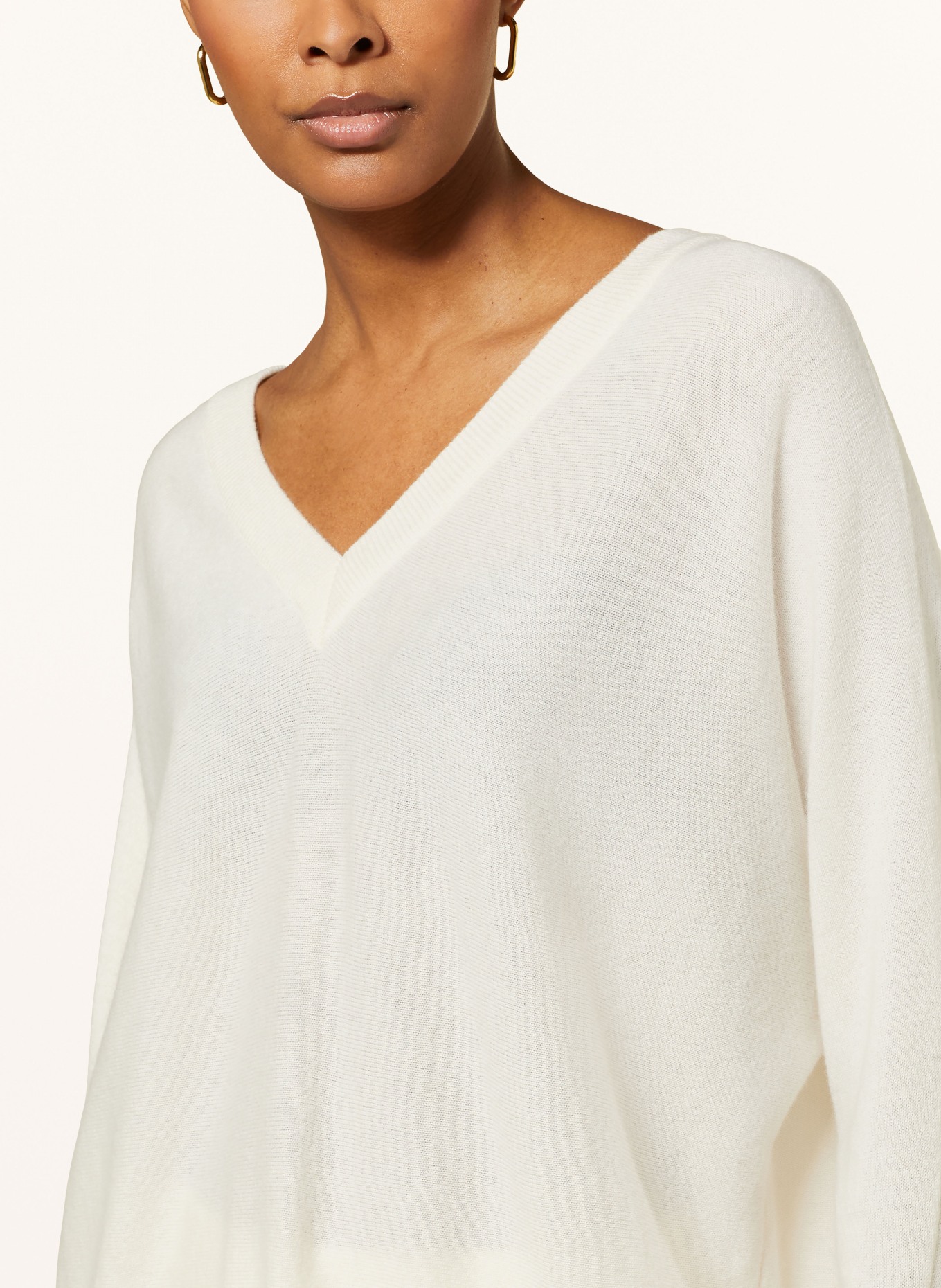 KUJTEN Cashmere sweater, Color: ECRU (Image 4)