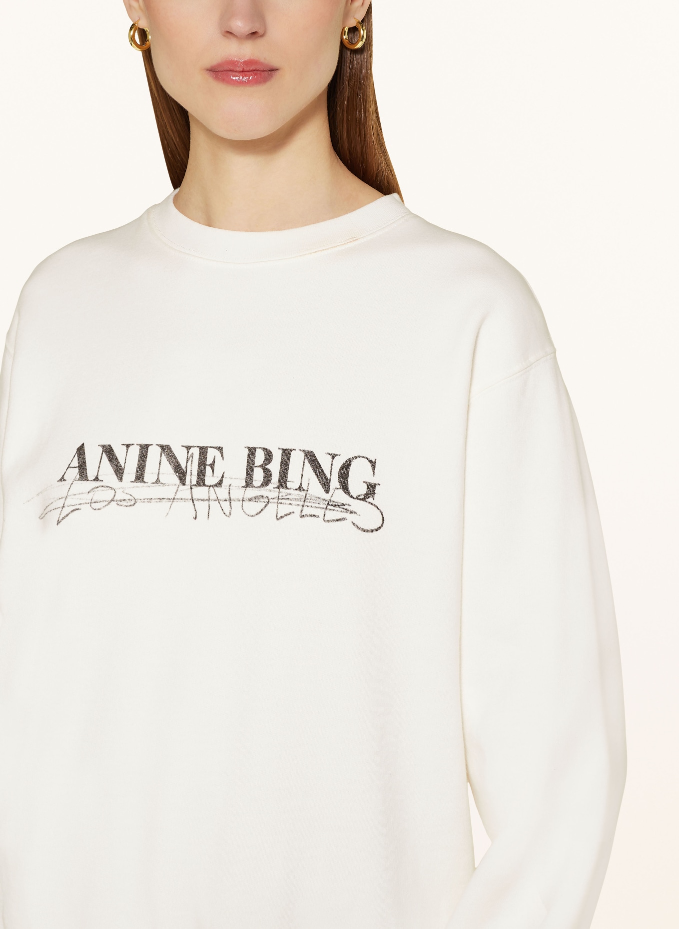 ANINE BING Sweatshirt RAMONA, Farbe: ECRU (Bild 4)